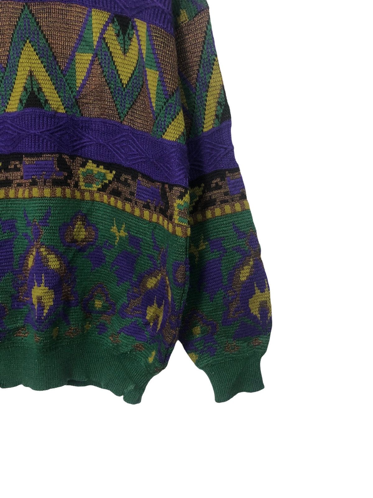 Aran Isles Knitwear Vintage Destinare Uomo Full Print Knitwear Sweater Jumper Size US M / EU 48-50 / 2 - 2 Thumbnail