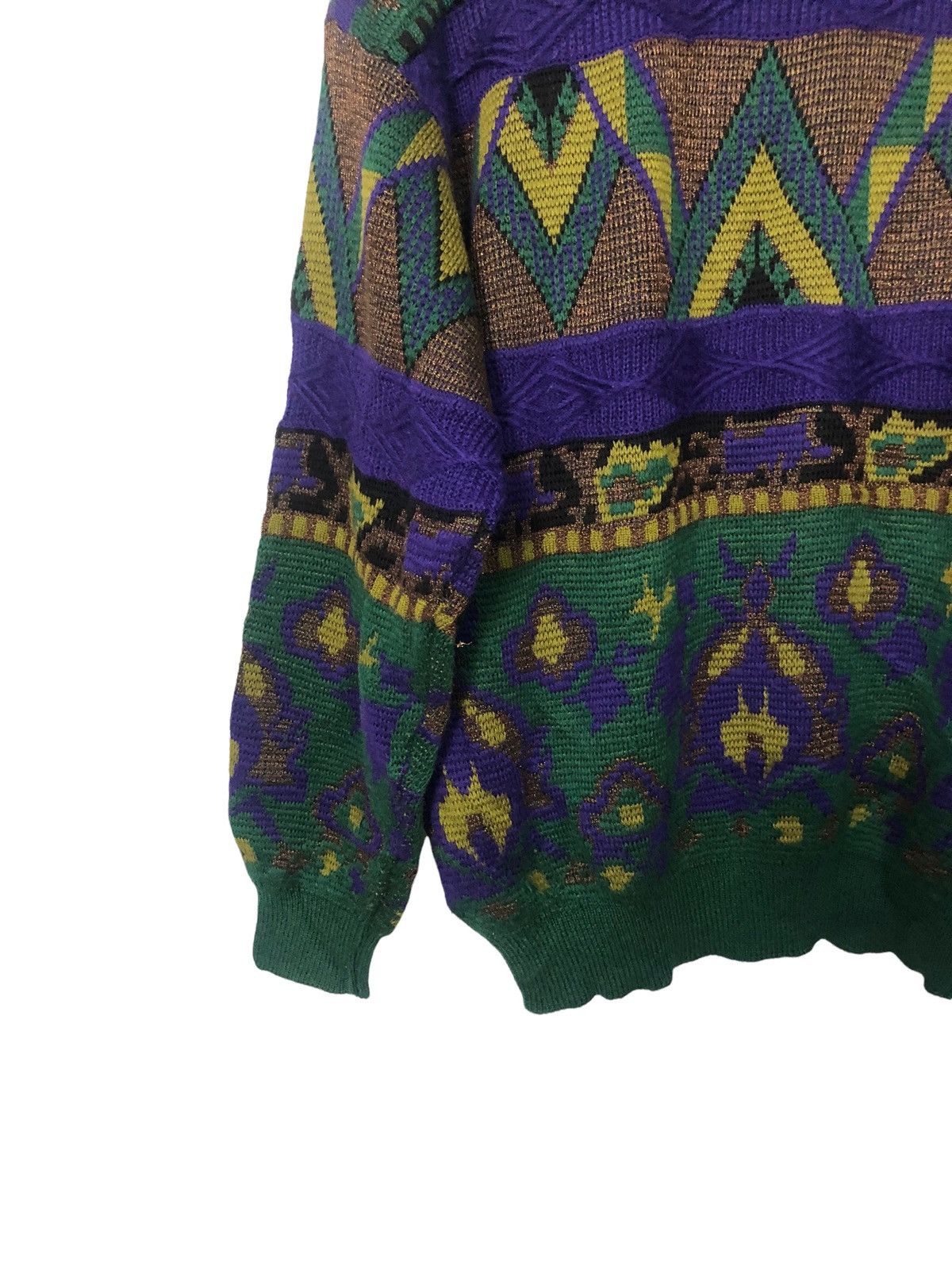 Aran Isles Knitwear Vintage Destinare Uomo Full Print Knitwear Sweater Jumper Size US M / EU 48-50 / 2 - 6 Thumbnail