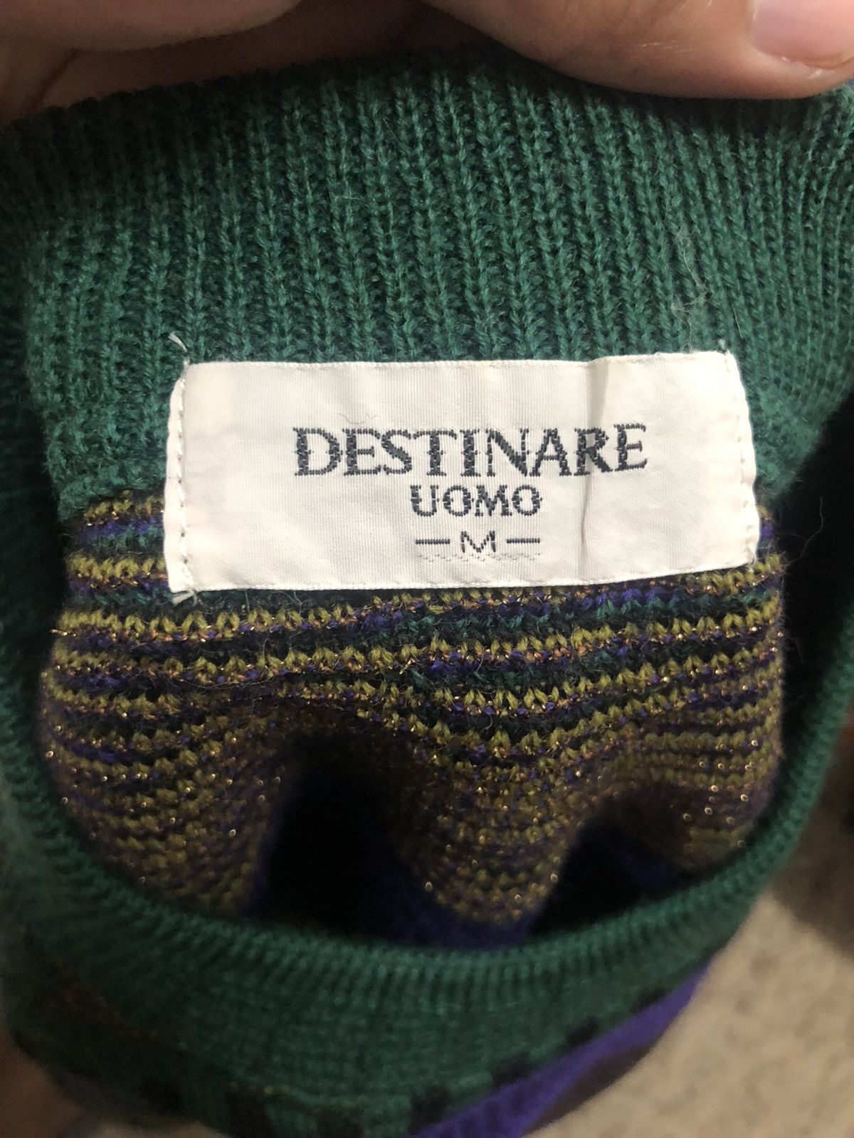 Aran Isles Knitwear Vintage Destinare Uomo Full Print Knitwear Sweater Jumper Size US M / EU 48-50 / 2 - 8 Thumbnail