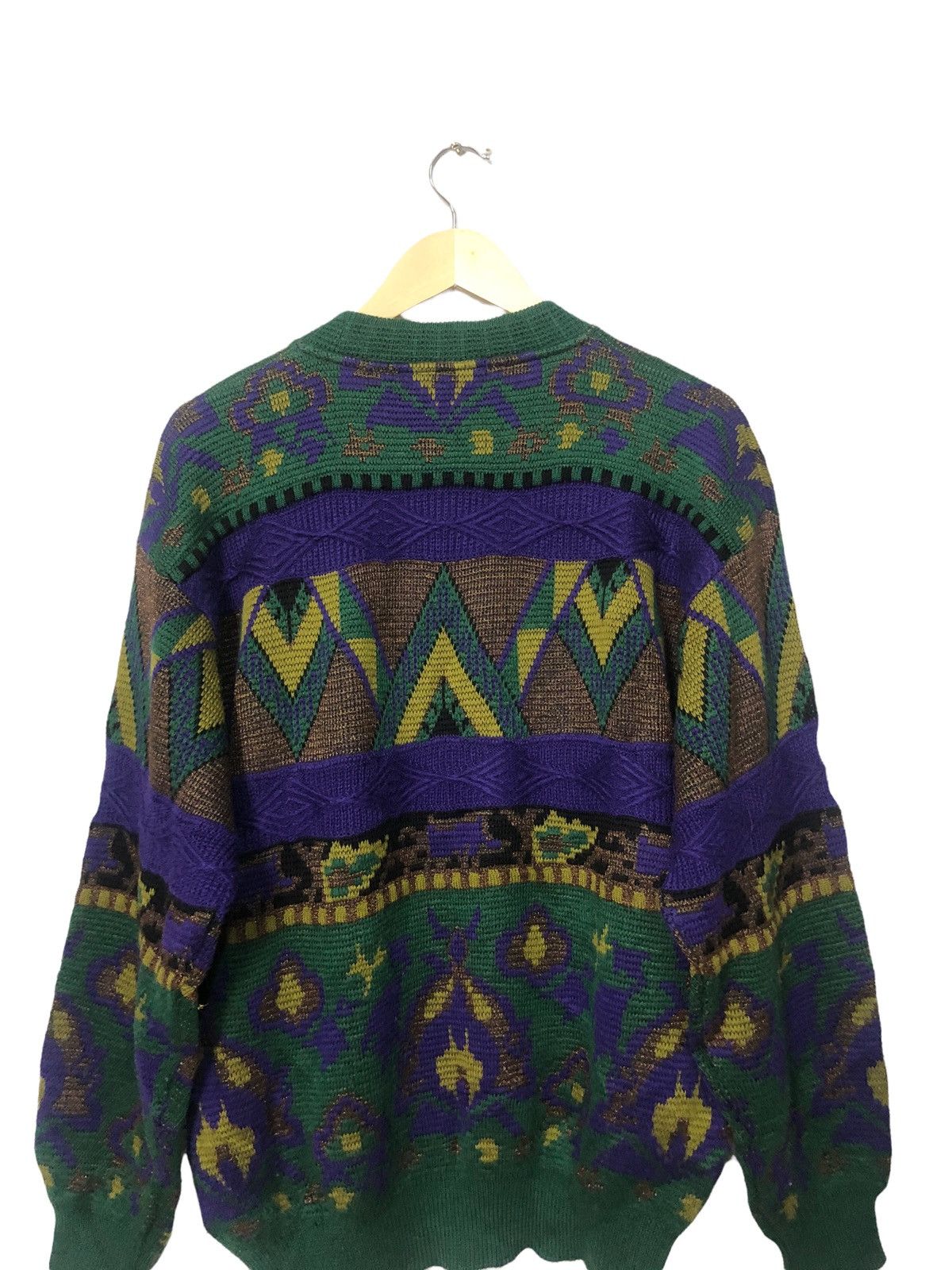 Aran Isles Knitwear Vintage Destinare Uomo Full Print Knitwear Sweater Jumper Size US M / EU 48-50 / 2 - 7 Thumbnail