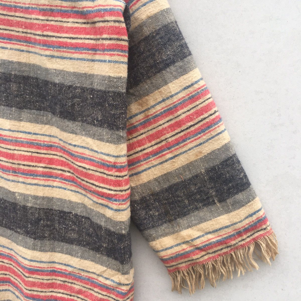 Japanese Brand Vintage Made in Japan Chochotte Stripes Raw Jacket Size US L / EU 52-54 / 3 - 12 Thumbnail