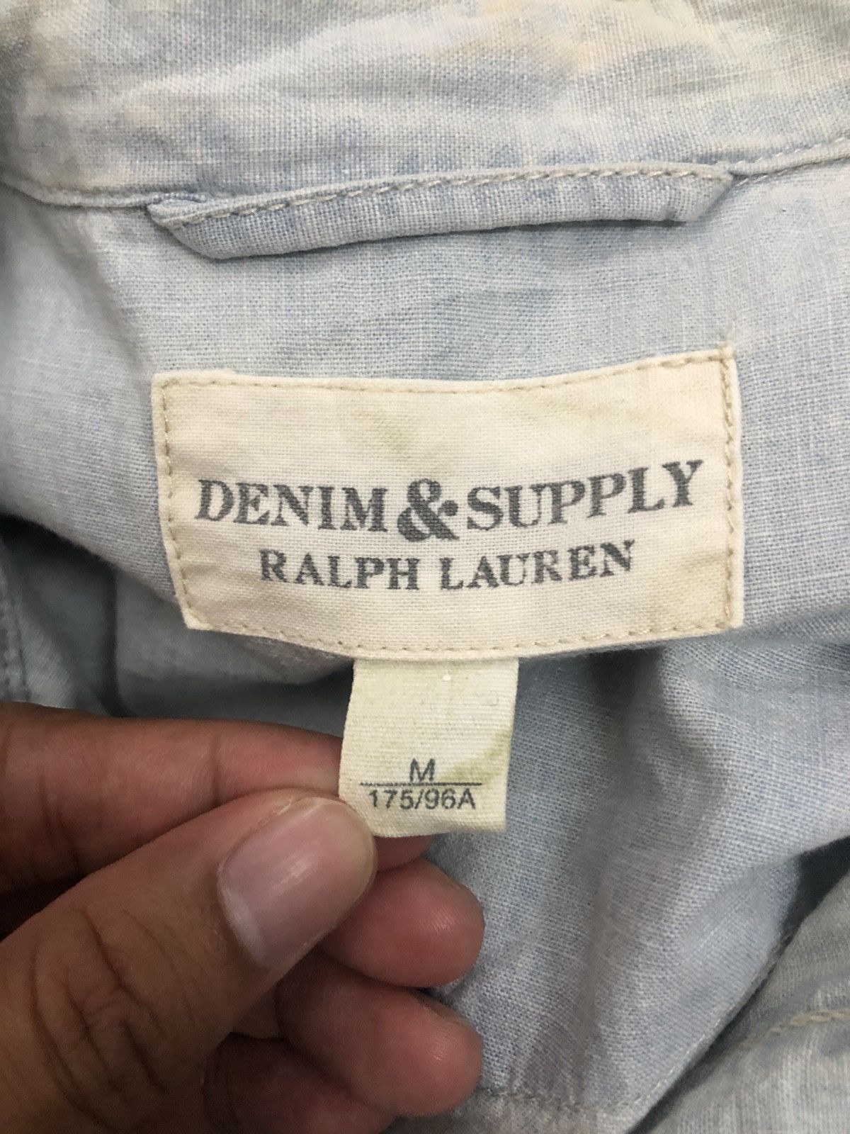 Denim & Supply Ralph Lauren Vintage Denim & Supply Ralph Lauren Long Sleeve Shirt Size US M / EU 48-50 / 2 - 9 Thumbnail