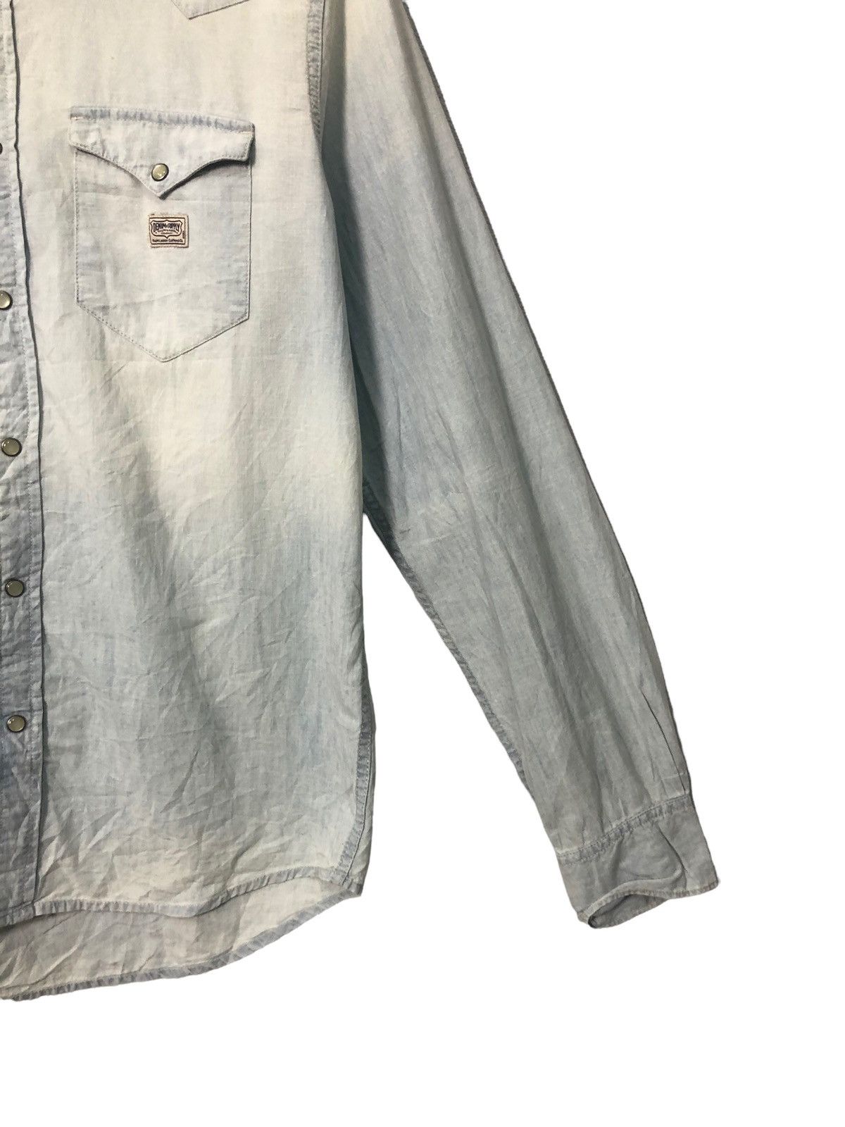 Denim & Supply Ralph Lauren Vintage Denim & Supply Ralph Lauren Long Sleeve Shirt Size US M / EU 48-50 / 2 - 2 Thumbnail