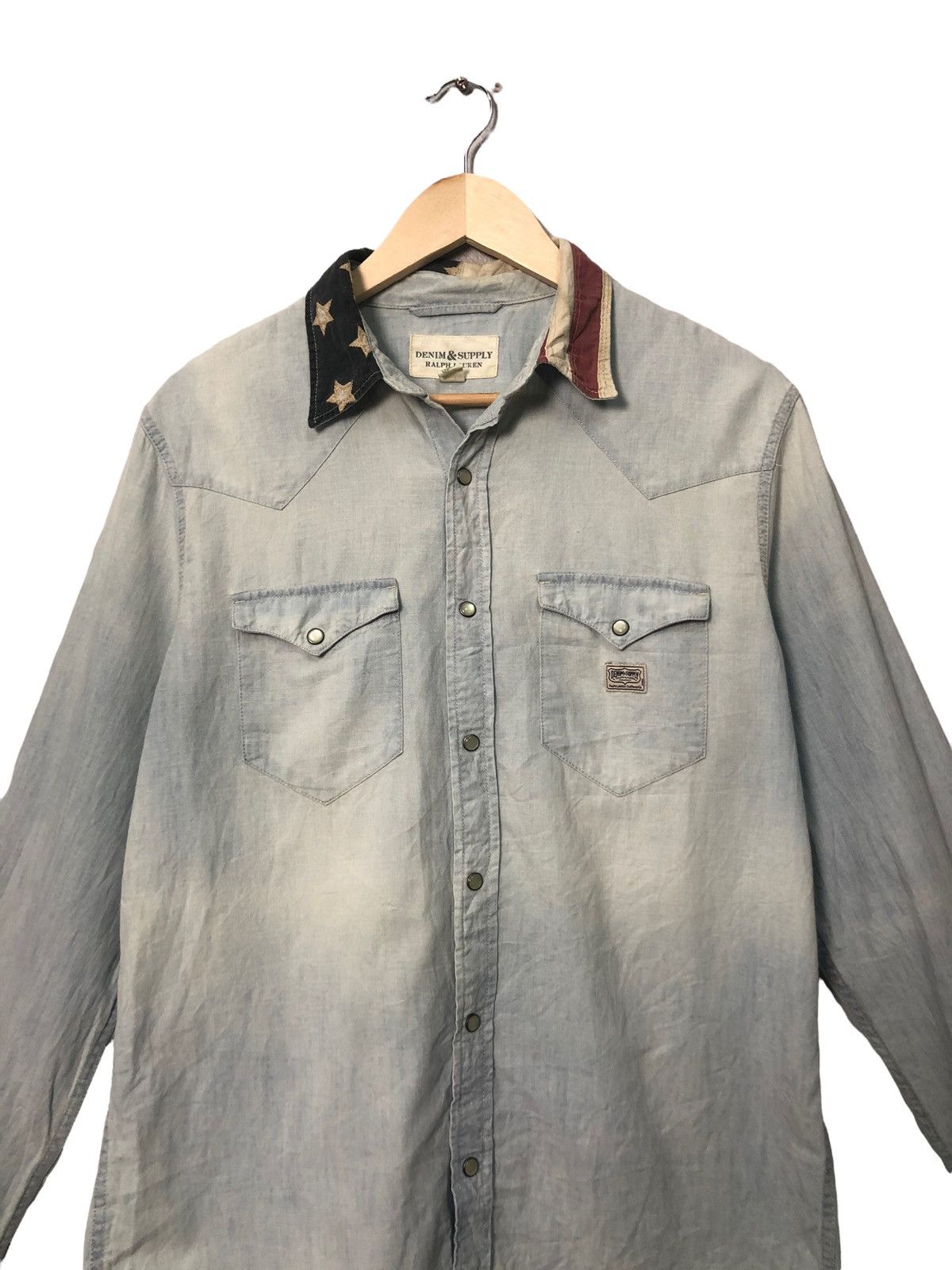 Denim & Supply Ralph Lauren Vintage Denim & Supply Ralph Lauren Long Sleeve Shirt Size US M / EU 48-50 / 2 - 4 Thumbnail