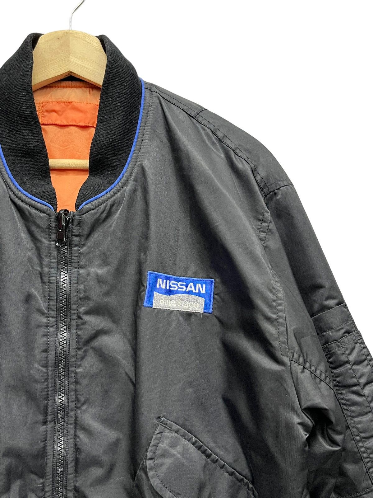 Nissan 🔥NISMO🔥NISSAN BLUE STAGE RACING JAPAN Ma-1 Bomber Jacket Size US M / EU 48-50 / 2 - 1 Thumbnail