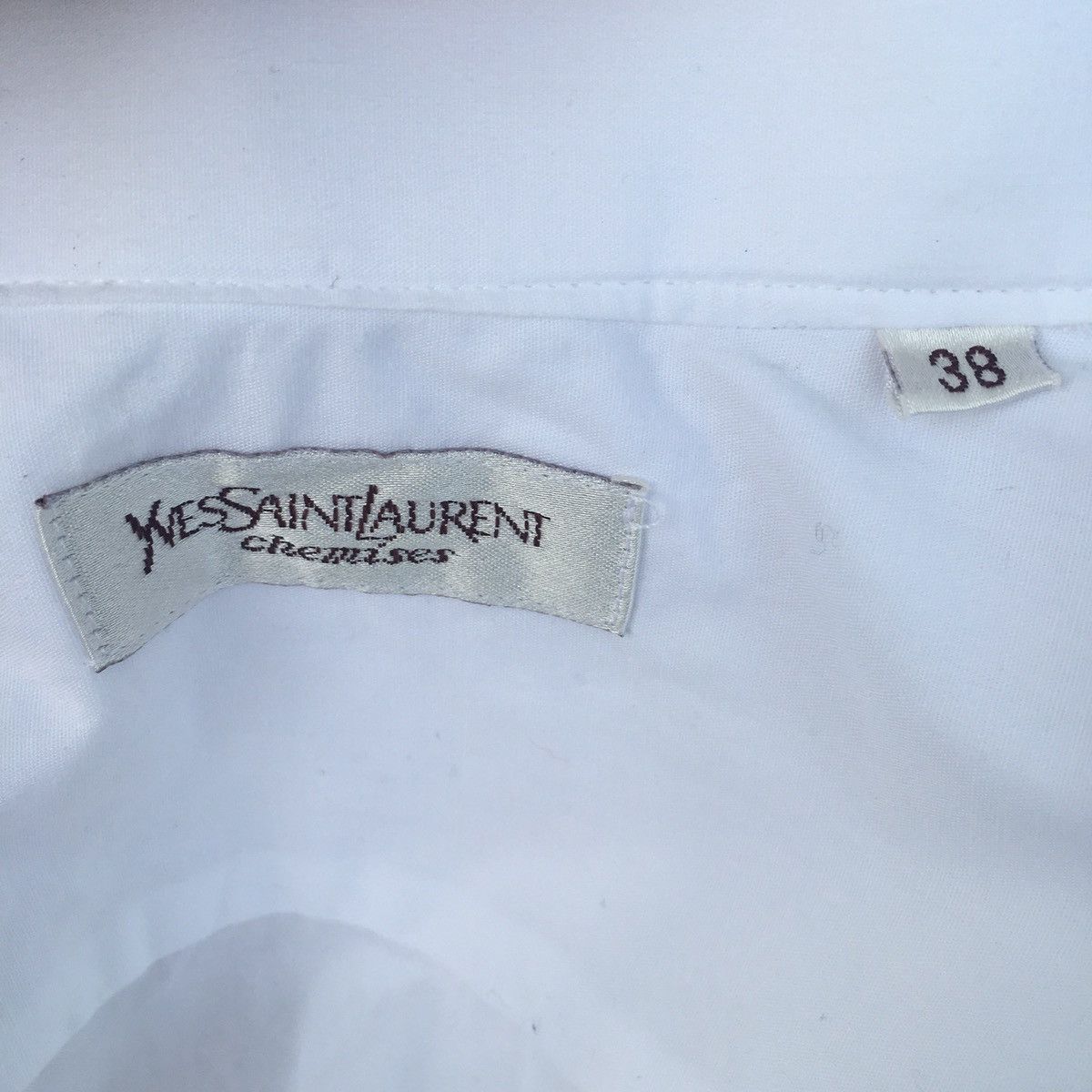 Yves Saint Laurent Vtg Yves Saint Laurent Chemises Tux Button Ups Sz 38 Size US M / EU 48-50 / 2 - 4 Thumbnail