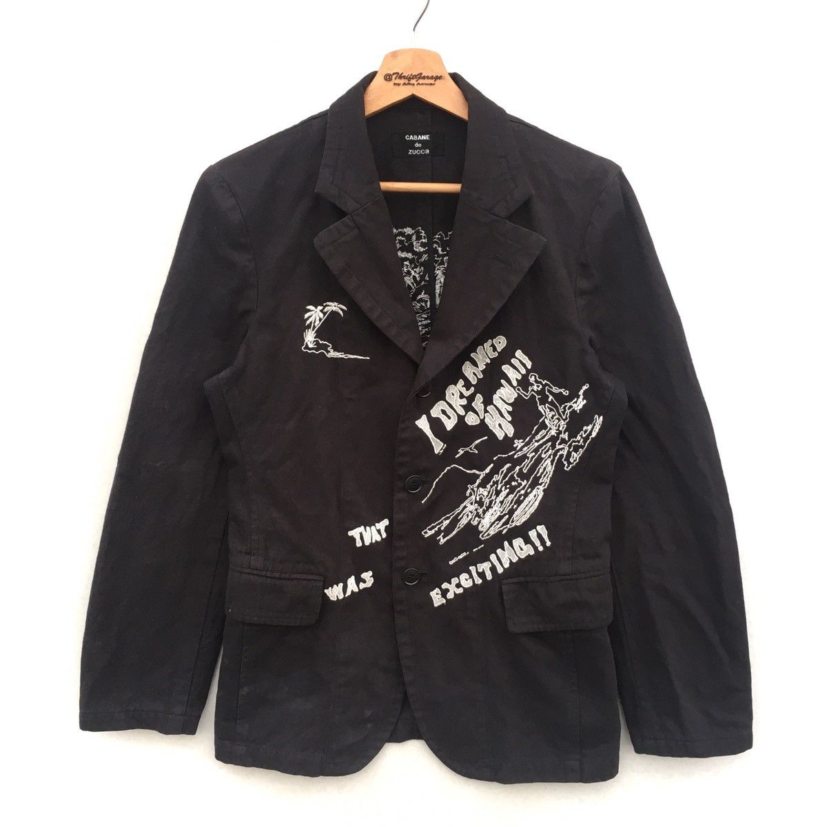 CABANE de ZUCCa Vtg CABANE de ZUCCA by Issey Miyake Hawaii Natives Jacket Size US S / EU 44-46 / 1 - 2 Thumbnail