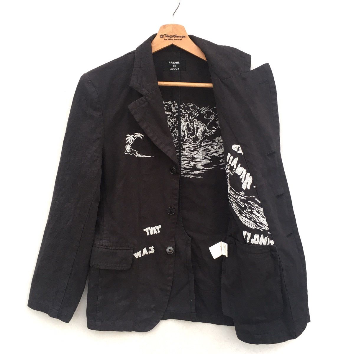 CABANE de ZUCCa Vtg CABANE de ZUCCA by Issey Miyake Hawaii Natives Jacket Size US S / EU 44-46 / 1 - 9 Thumbnail