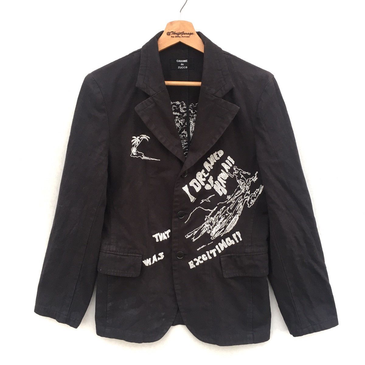 CABANE de ZUCCa Vtg CABANE de ZUCCA by Issey Miyake Hawaii Natives Jacket Size US S / EU 44-46 / 1 - 1 Thumbnail