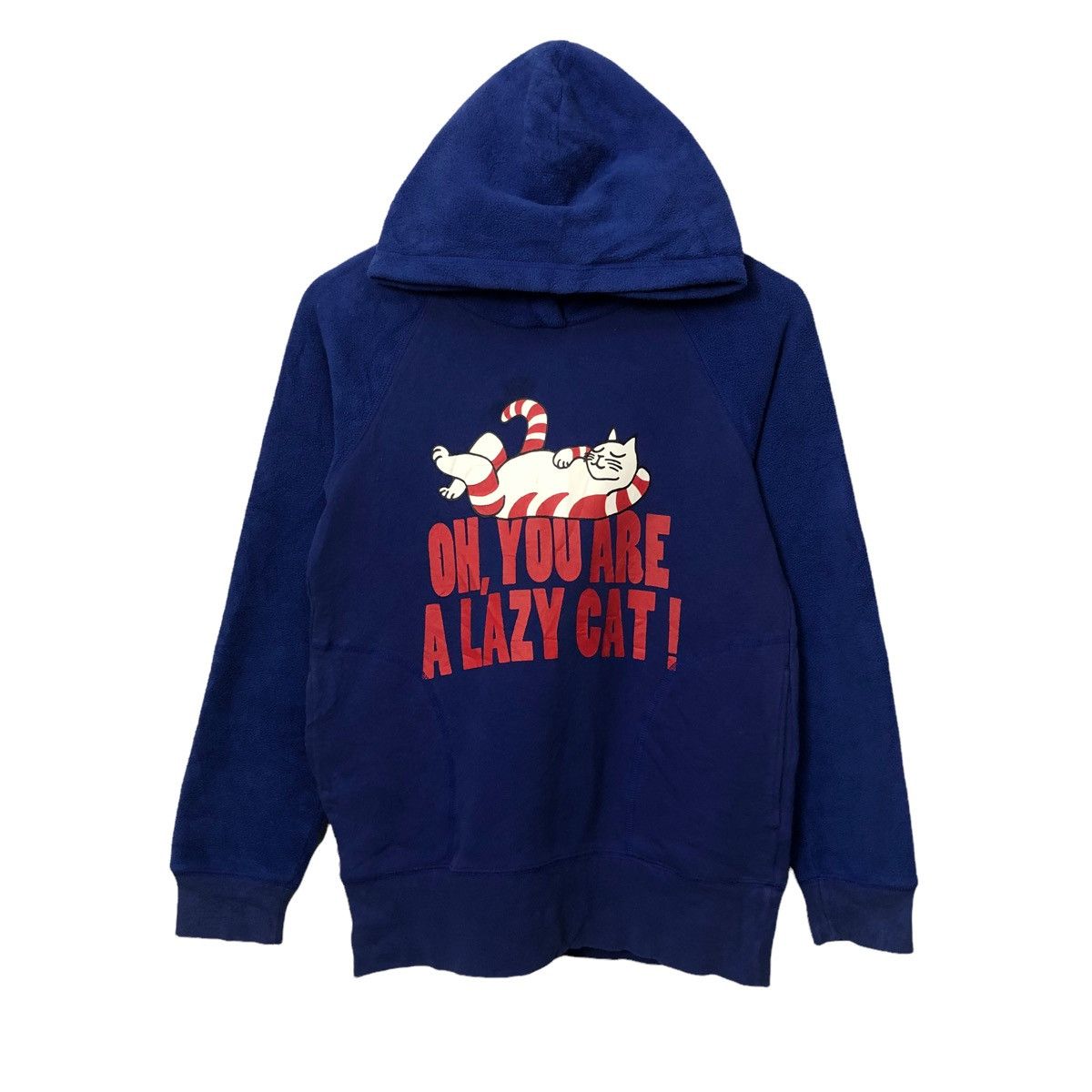 Cartoon Network × Uniqlo Vintage Uniqlo Big Logo Fleece Hoodie Sweatshirt Size US S / EU 44-46 / 1 - 1 Thumbnail