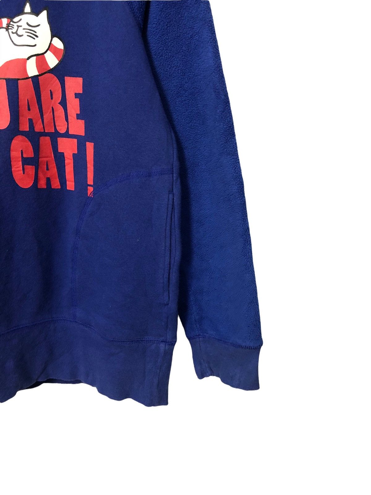 Cartoon Network × Uniqlo Vintage Uniqlo Big Logo Fleece Hoodie Sweatshirt Size US S / EU 44-46 / 1 - 2 Thumbnail