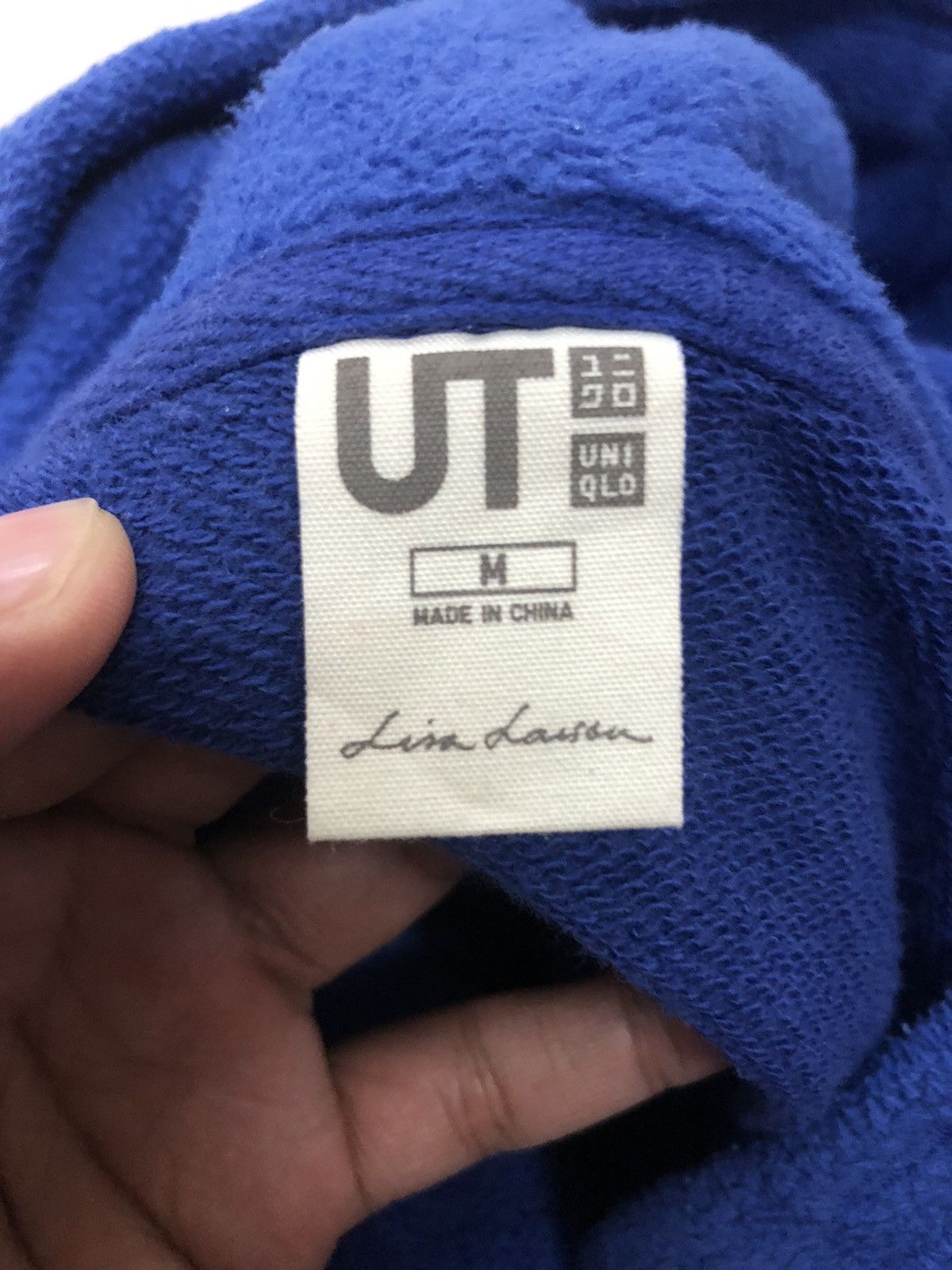 Cartoon Network × Uniqlo Vintage Uniqlo Big Logo Fleece Hoodie Sweatshirt Size US S / EU 44-46 / 1 - 9 Thumbnail