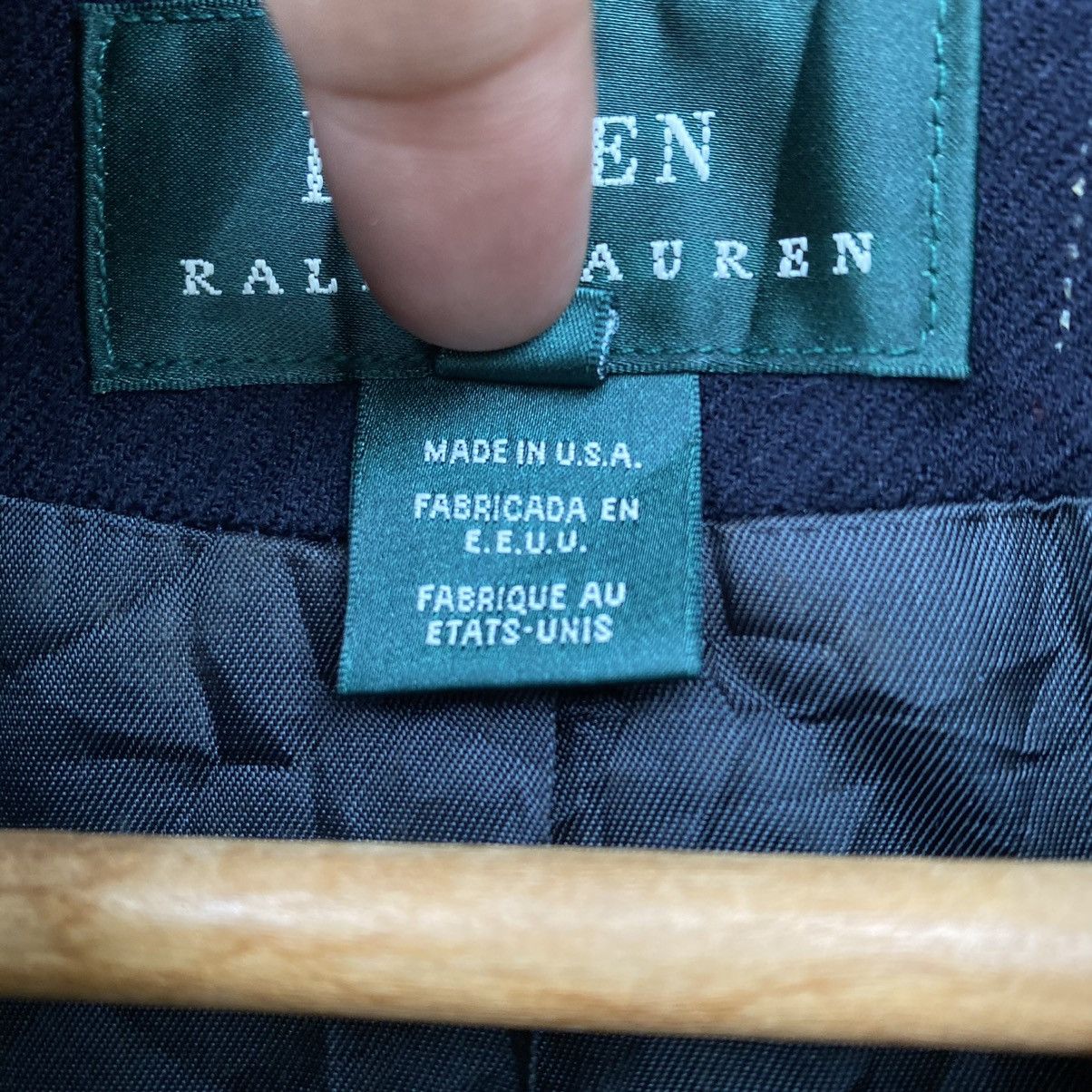 Lauren Ralph Lauren Vtg Distressed Lauren by Ralph Lauren Military Captain Sz 4 Size US S / EU 44-46 / 1 - 4 Thumbnail