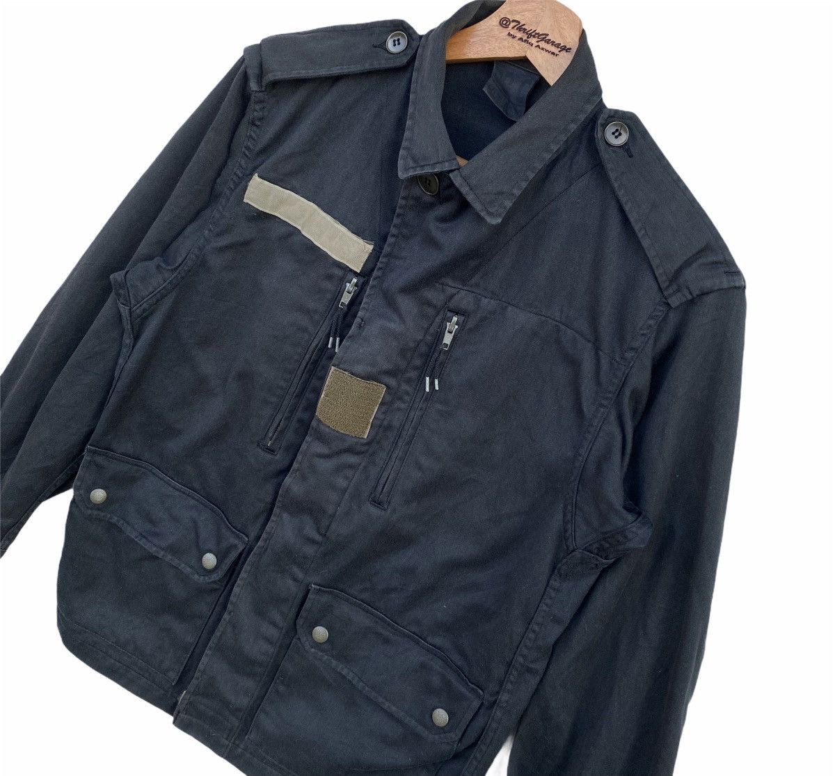 Vintage Rare Vintage 80s Socovet French Army Field Jacket Bais 1987 Size US M / EU 48-50 / 2 - 5 Thumbnail