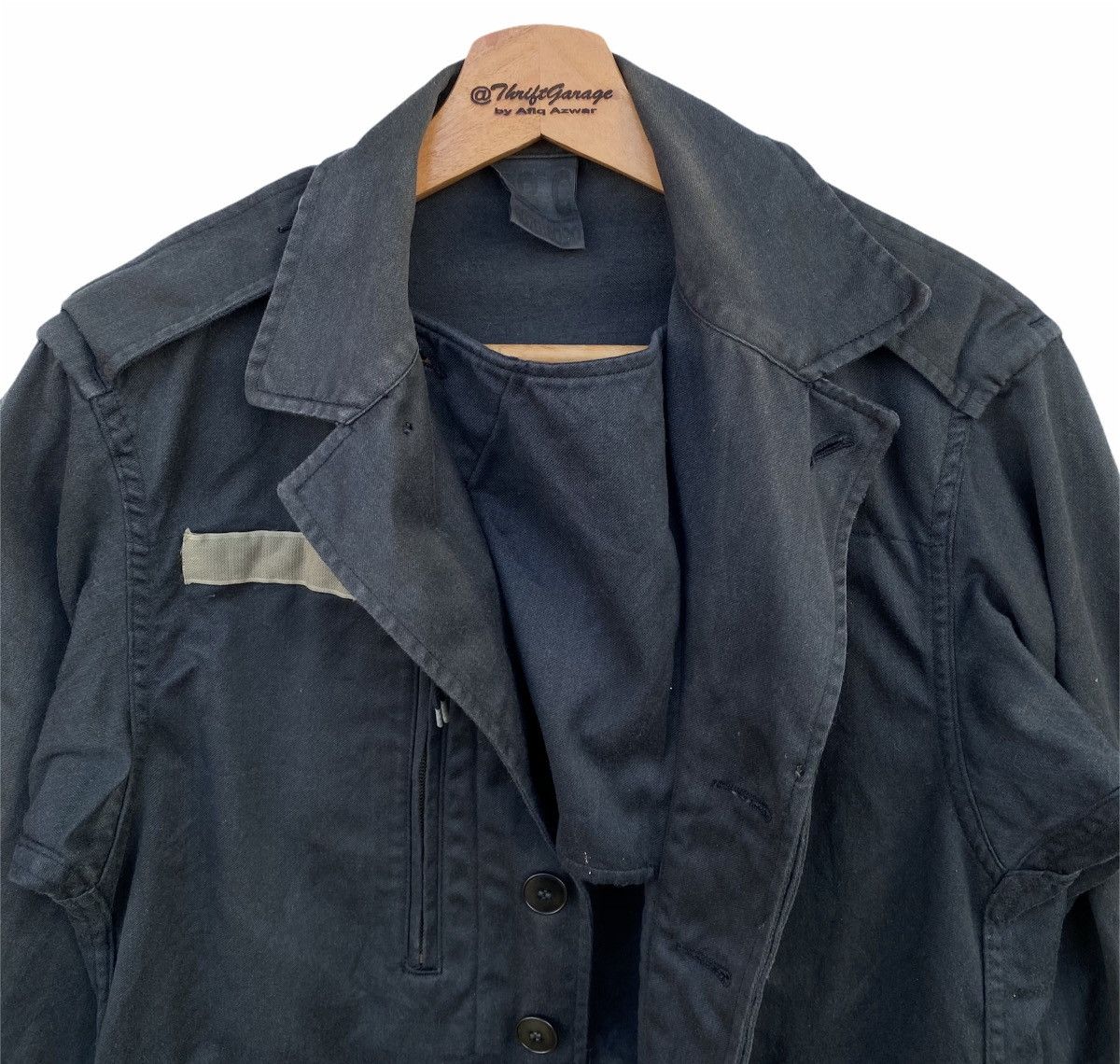 Vintage Rare Vintage 80s Socovet French Army Field Jacket Bais 1987 Size US M / EU 48-50 / 2 - 11 Thumbnail