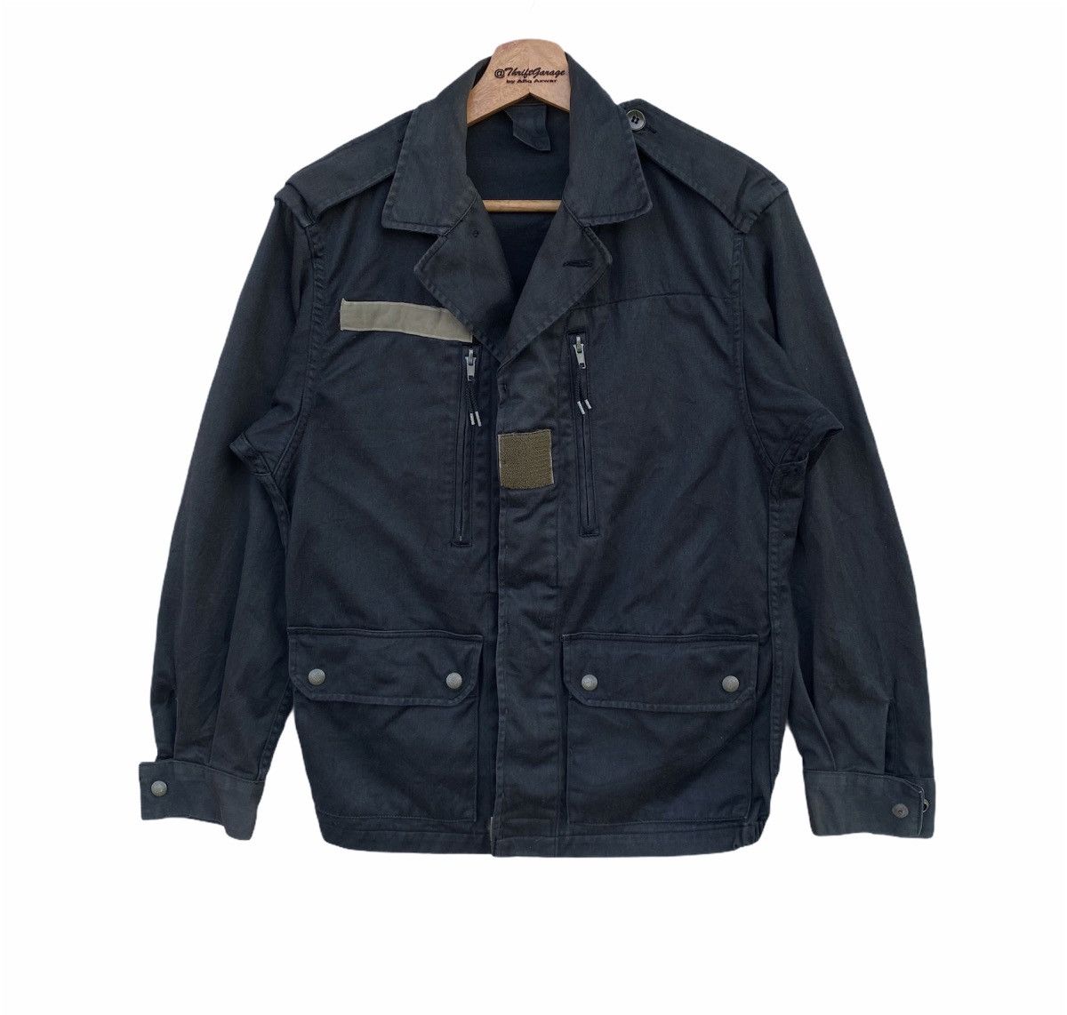 Vintage Rare Vintage 80s Socovet French Army Field Jacket Bais 1987 Size US M / EU 48-50 / 2 - 10 Thumbnail