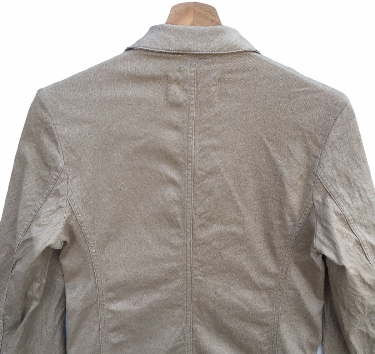 CABANE de ZUCCa Vtg Zucca Travail by Issey Miyake Pea Jacket Made in France Size US S / EU 44-46 / 1 - 7 Thumbnail