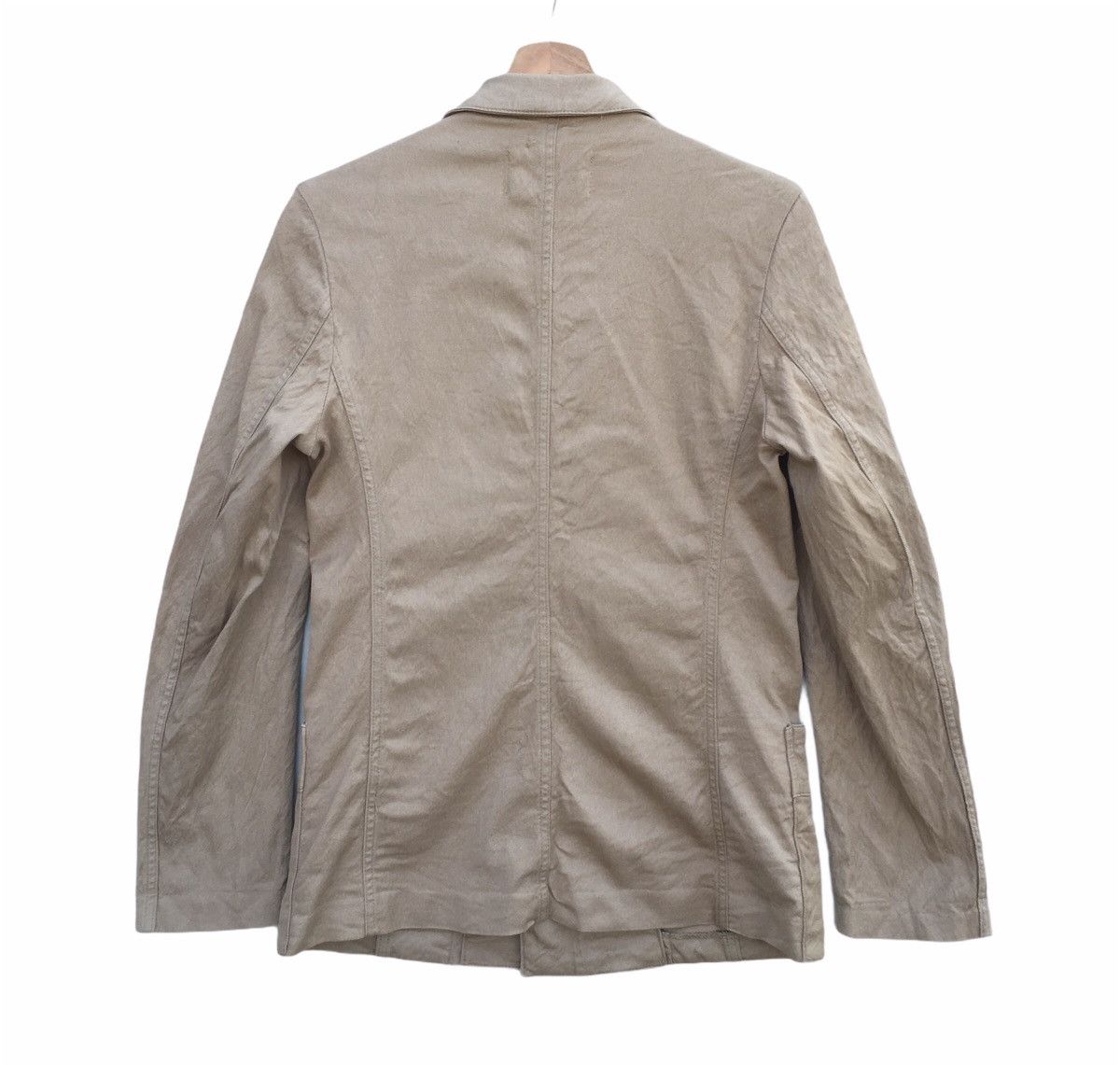 CABANE de ZUCCa Vtg Zucca Travail by Issey Miyake Pea Jacket Made in France Size US S / EU 44-46 / 1 - 6 Thumbnail