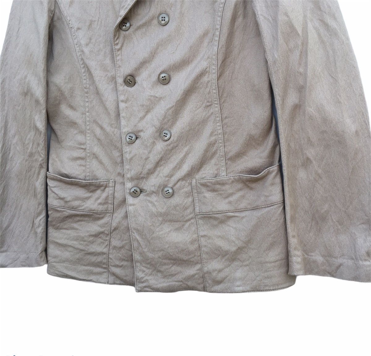 CABANE de ZUCCa Vtg Zucca Travail by Issey Miyake Pea Jacket Made in France Size US S / EU 44-46 / 1 - 4 Thumbnail