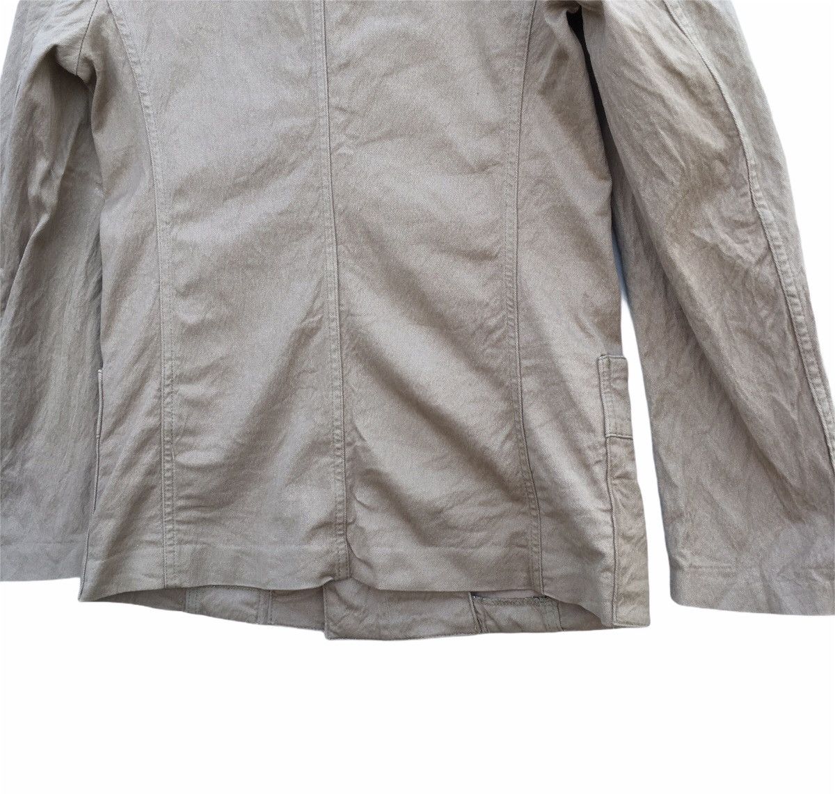 CABANE de ZUCCa Vtg Zucca Travail by Issey Miyake Pea Jacket Made in France Size US S / EU 44-46 / 1 - 8 Thumbnail