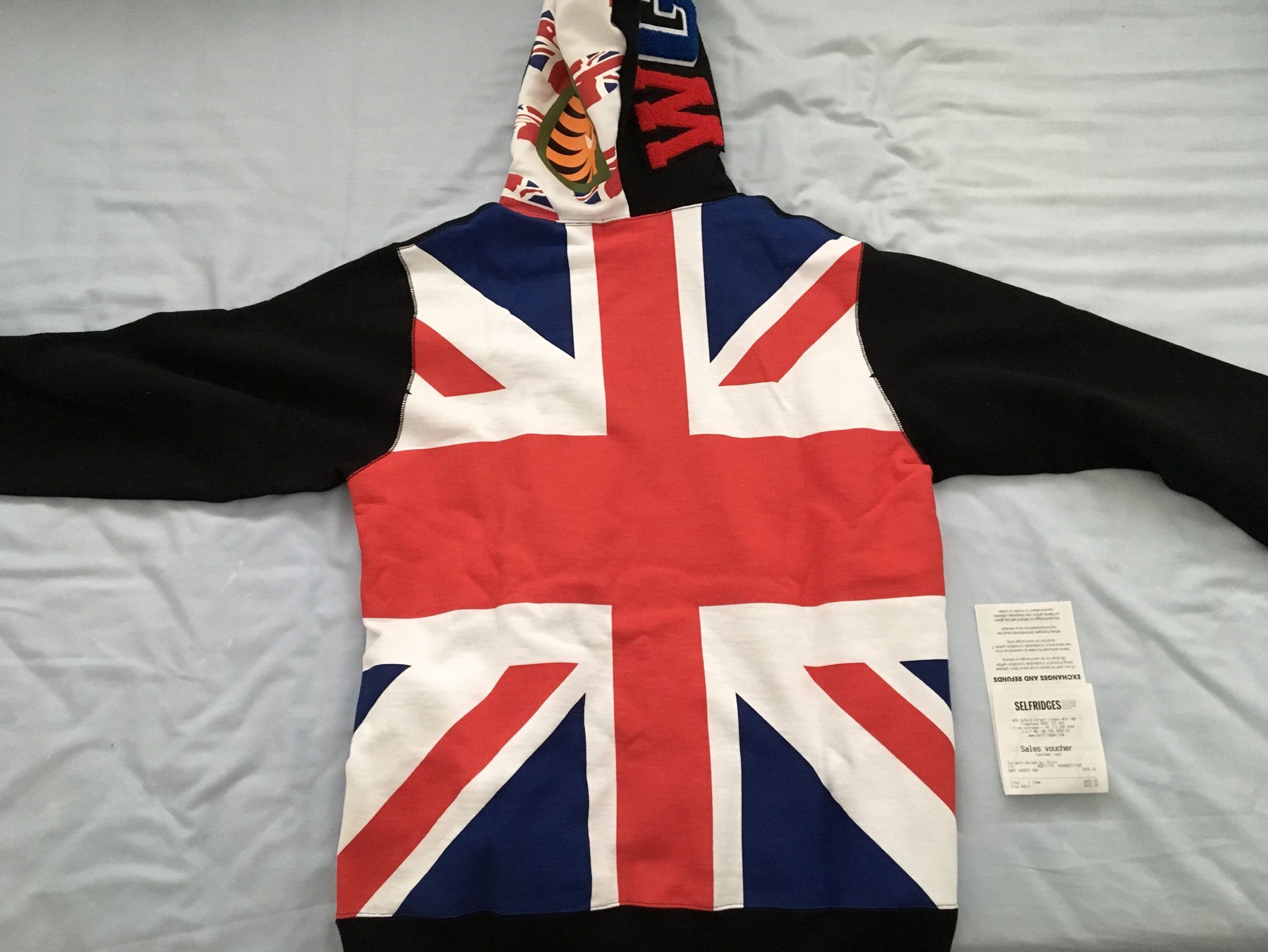 Selfridges store bape hoodie