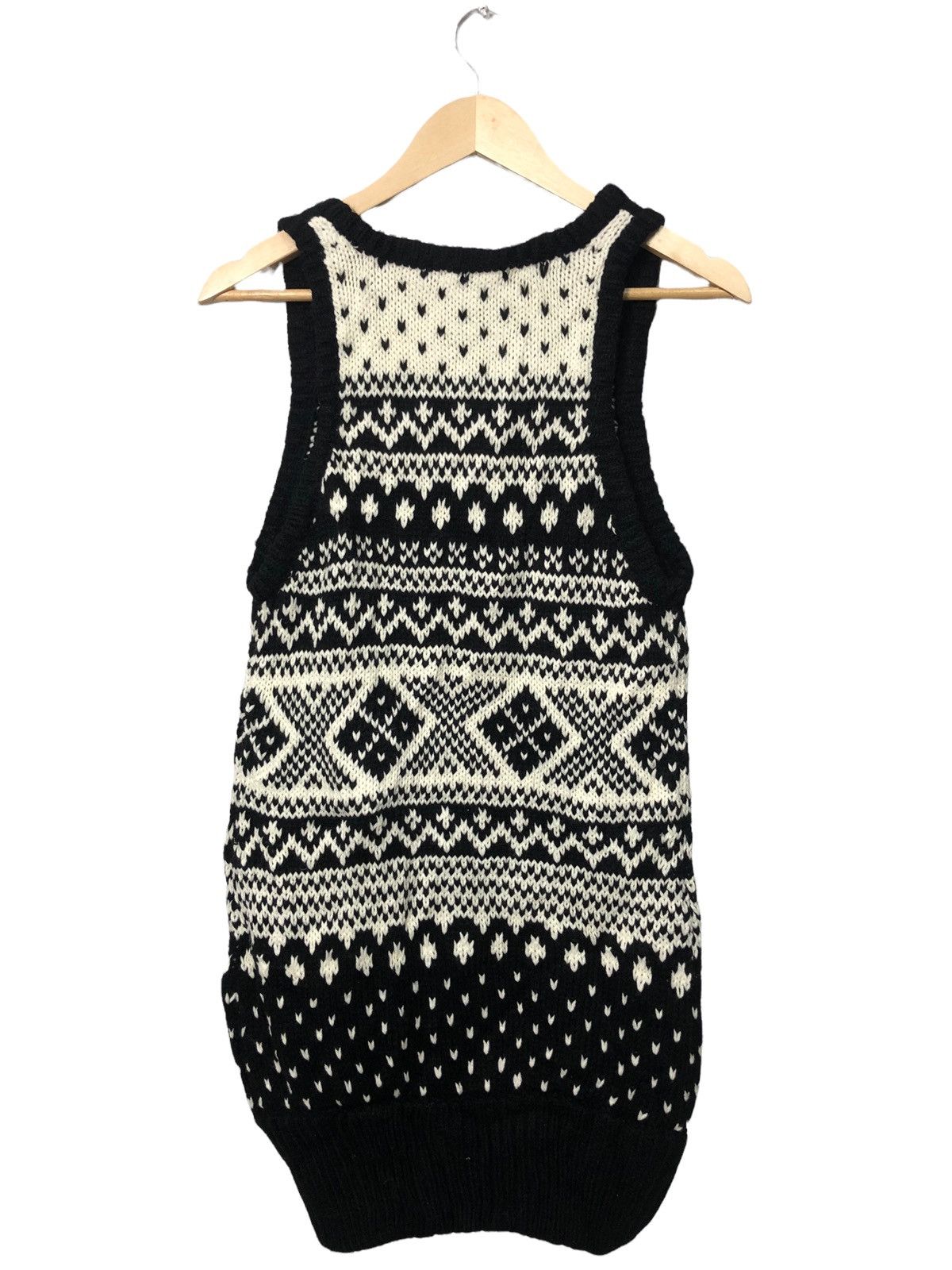 Homespun Knitwear Vintage Ingni Full Print Knitwear Sleeveless Size XS / US 0-2 / IT 36-38 - 5 Thumbnail
