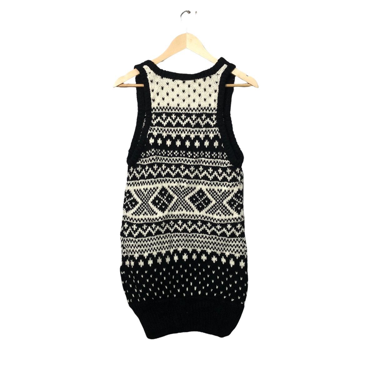 Homespun Knitwear Vintage Ingni Full Print Knitwear Sleeveless Size XS / US 0-2 / IT 36-38 - 4 Thumbnail