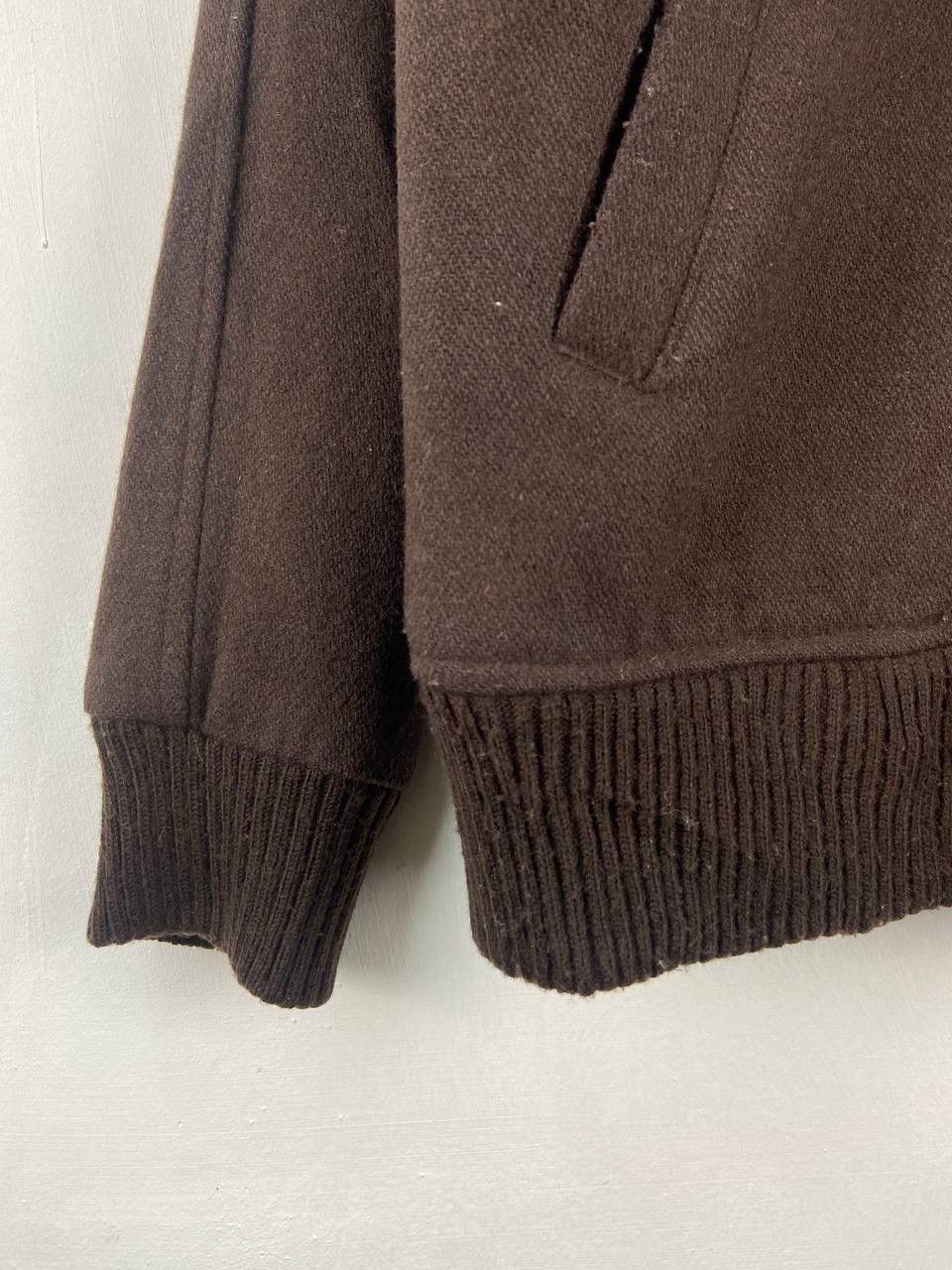 Japanese Brand Vintage Wool Varsity Jacket Brown Travis Scott Style Size US M / EU 48-50 / 2 - 11 Thumbnail