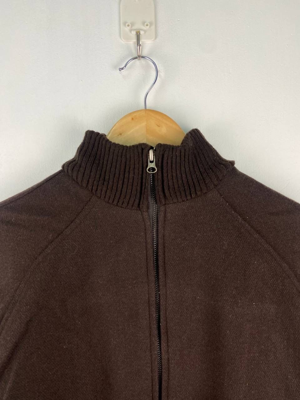 Japanese Brand Vintage Wool Varsity Jacket Brown Travis Scott Style Size US M / EU 48-50 / 2 - 5 Thumbnail
