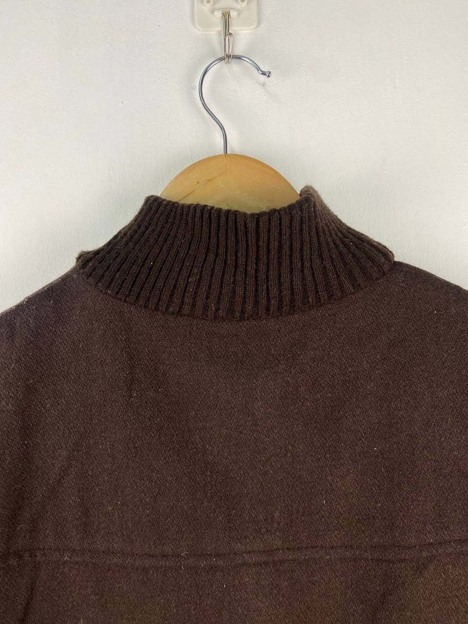 Japanese Brand Vintage Wool Varsity Jacket Brown Travis Scott Style Size US M / EU 48-50 / 2 - 6 Thumbnail