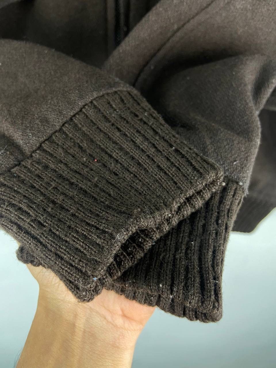 Japanese Brand Vintage Wool Varsity Jacket Brown Travis Scott Style Size US M / EU 48-50 / 2 - 9 Thumbnail