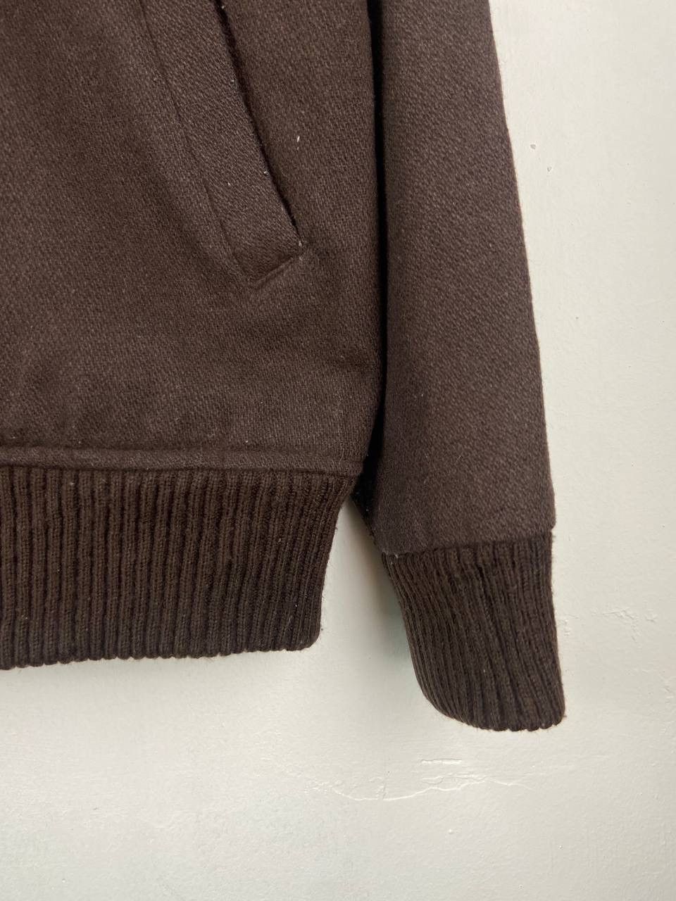 Japanese Brand Vintage Wool Varsity Jacket Brown Travis Scott Style Size US M / EU 48-50 / 2 - 10 Thumbnail
