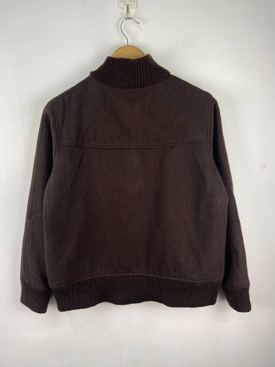 Japanese Brand Vintage Wool Varsity Jacket Brown Travis Scott Style Size US M / EU 48-50 / 2 - 4 Thumbnail