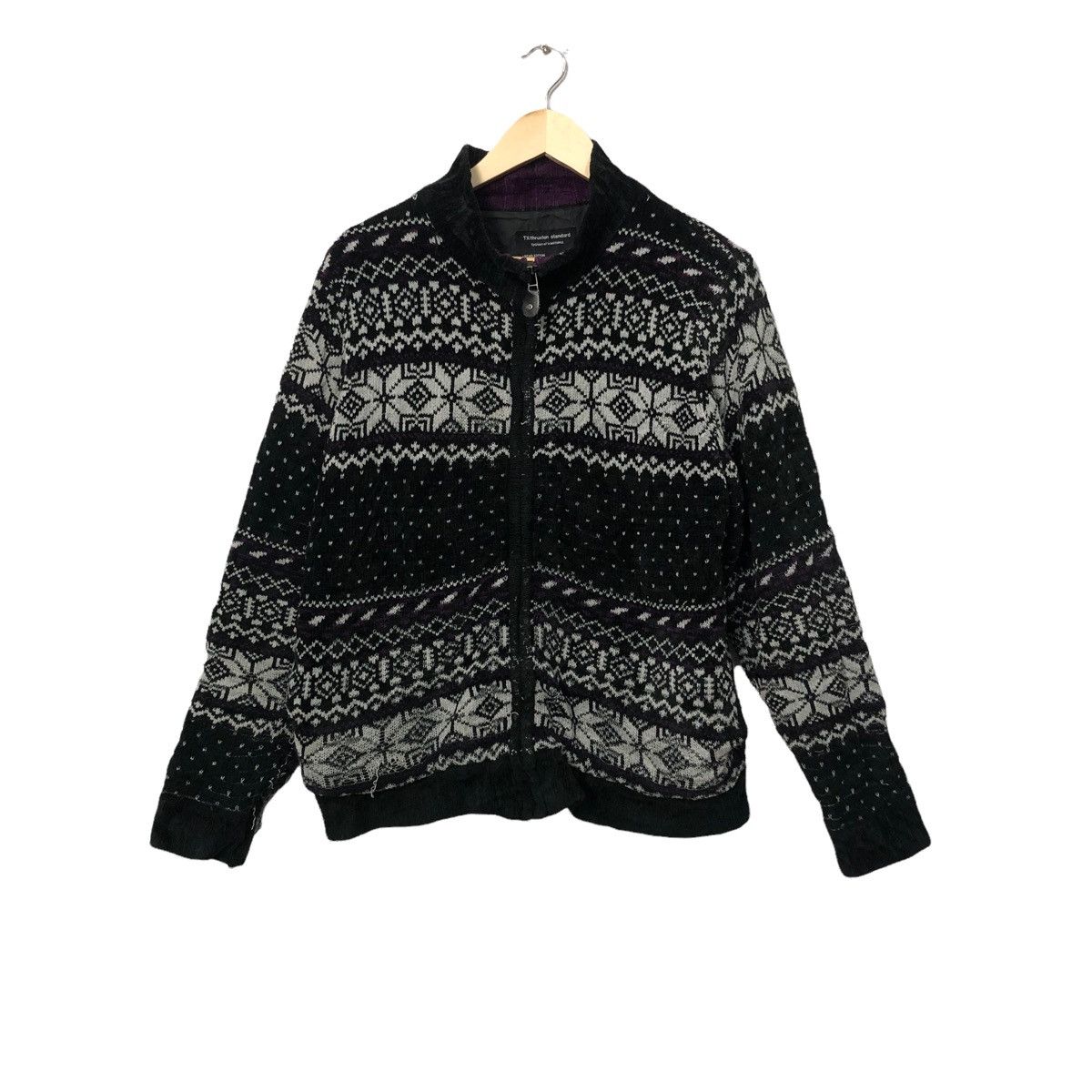 Aran Isles Knitwear Vintage Tx/Thruxton Standard Full Print Knitwear Jacket Size US M / EU 48-50 / 2 - 1 Thumbnail