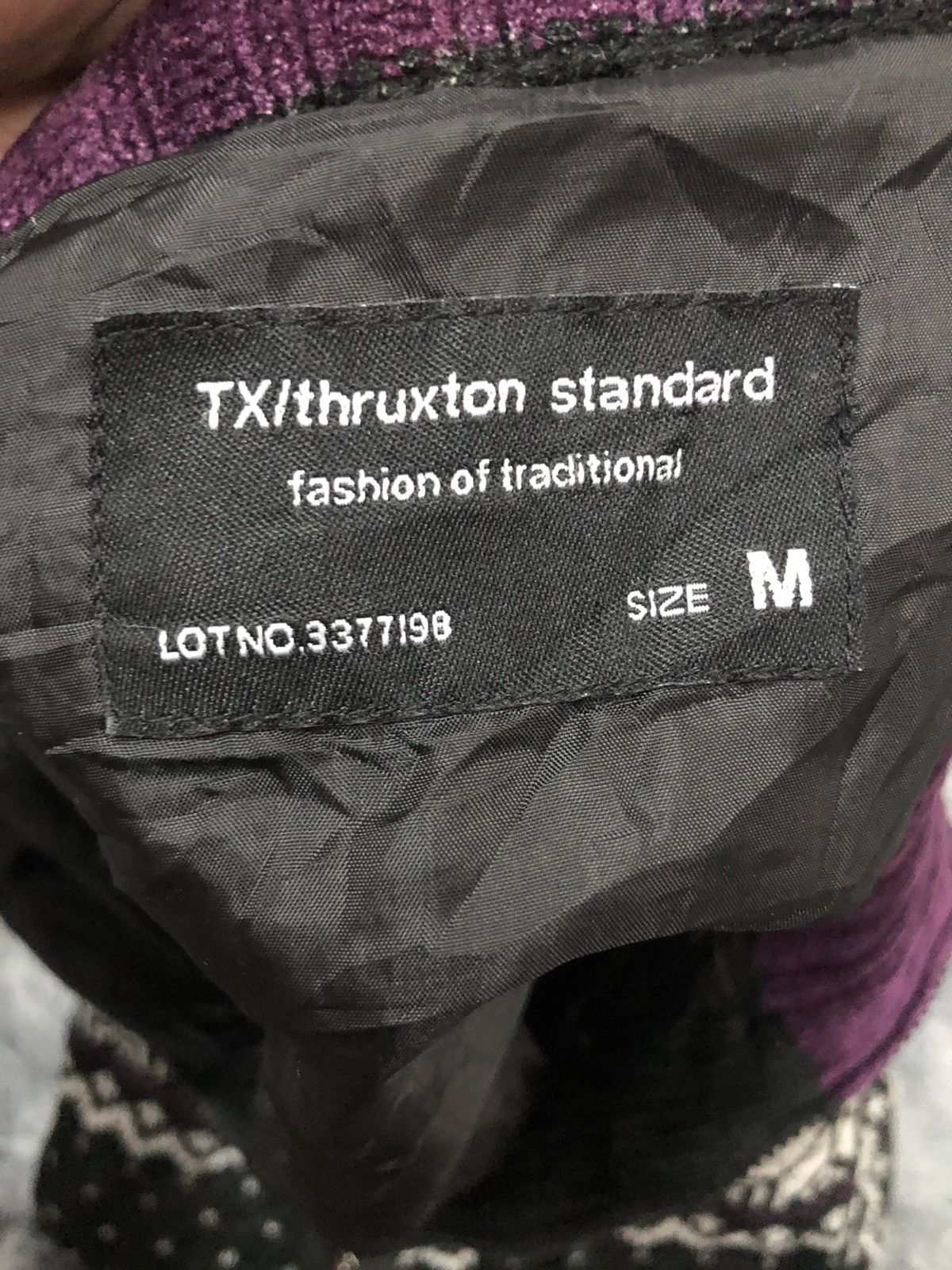 Aran Isles Knitwear Vintage Tx/Thruxton Standard Full Print Knitwear Jacket Size US M / EU 48-50 / 2 - 12 Thumbnail