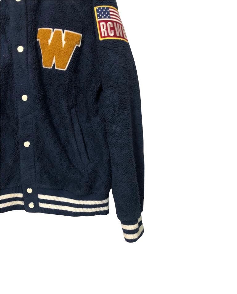 Japanese Brand Vintage RCWB Embroidered Button Ups Fleece Jacket Size US M / EU 48-50 / 2 - 2 Thumbnail