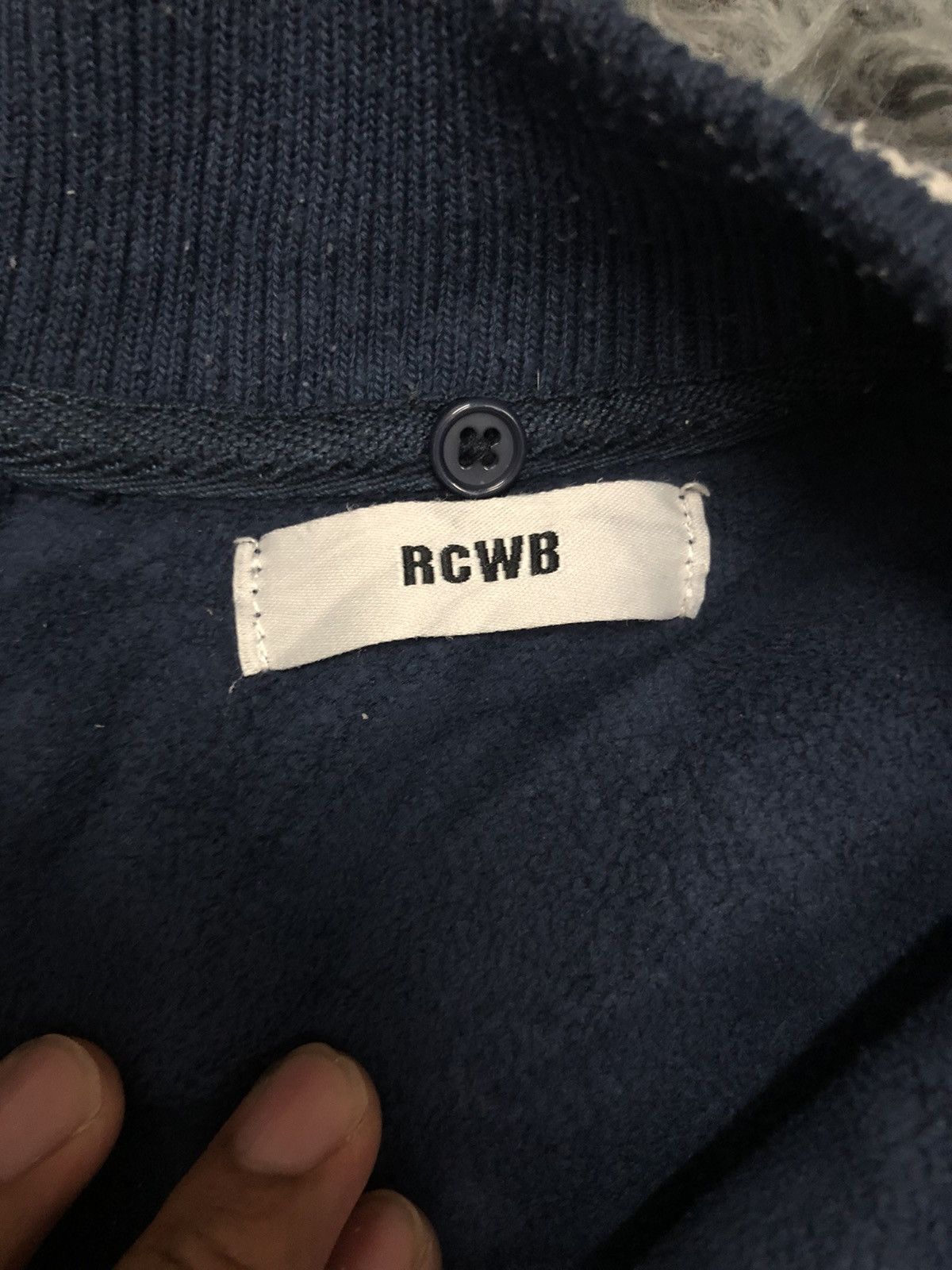 Japanese Brand Vintage RCWB Embroidered Button Ups Fleece Jacket Size US M / EU 48-50 / 2 - 10 Thumbnail