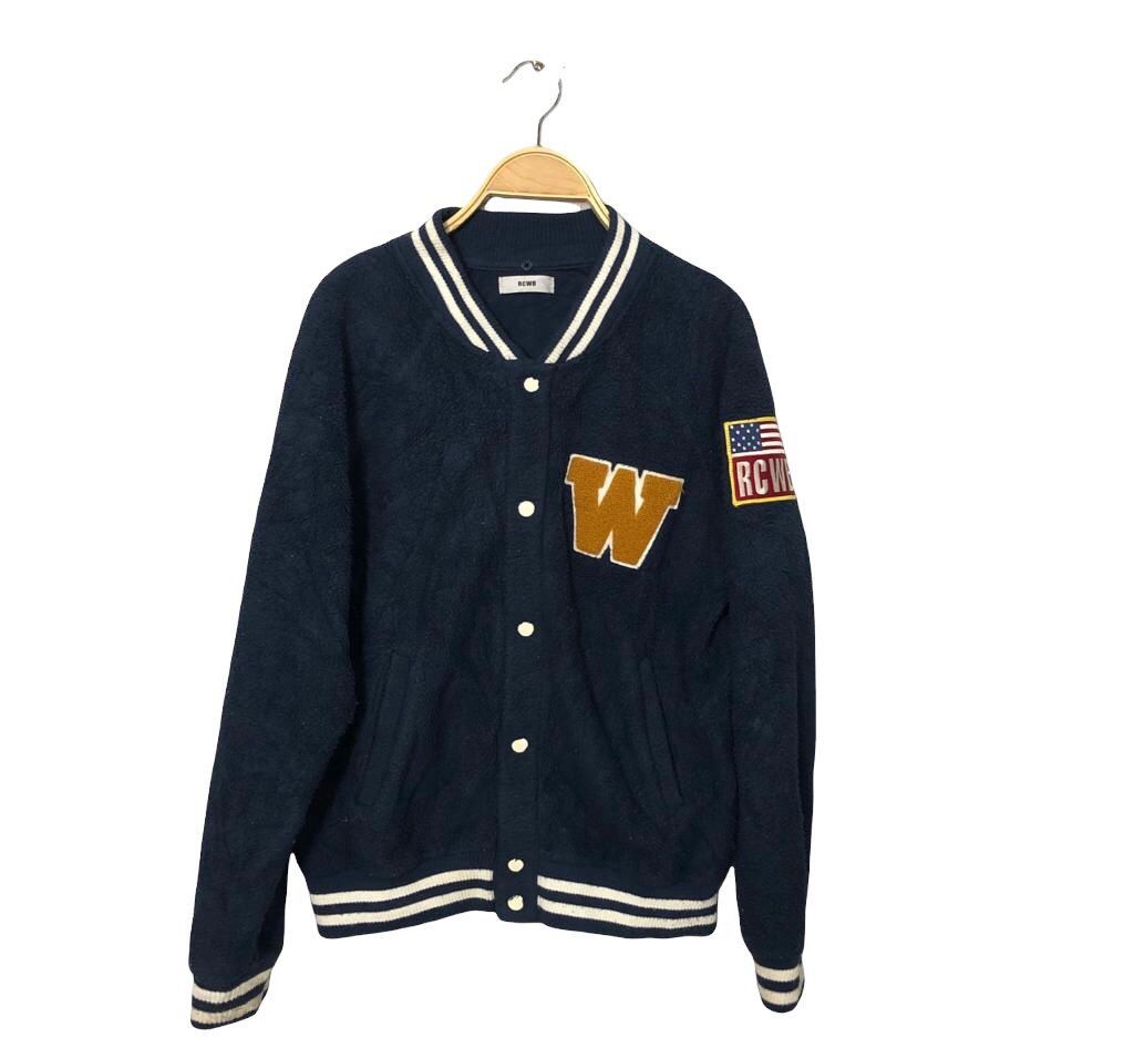 Japanese Brand Vintage RCWB Embroidered Button Ups Fleece Jacket Size US M / EU 48-50 / 2 - 1 Thumbnail