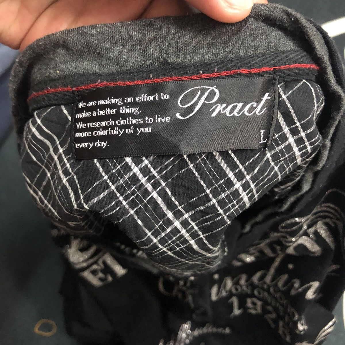Seditionaries Vintage Pract Spell Out Big Logo Long Sleeve Tee Shirt Size US M / EU 48-50 / 2 - 9 Thumbnail