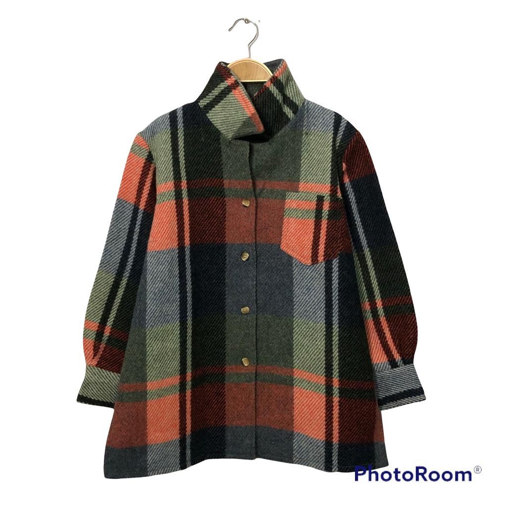 Japanese Brand Vintage Unbranded Button Ups Plaid Nice Design Jacket Size US M / EU 48-50 / 2 - 1 Thumbnail