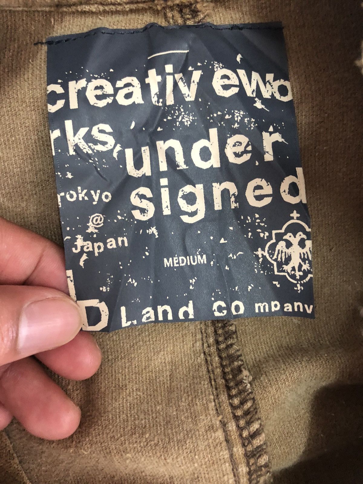 Japanese Brand Vintage Creativ Eworks Distressed Jacket Size US M / EU 48-50 / 2 - 9 Thumbnail