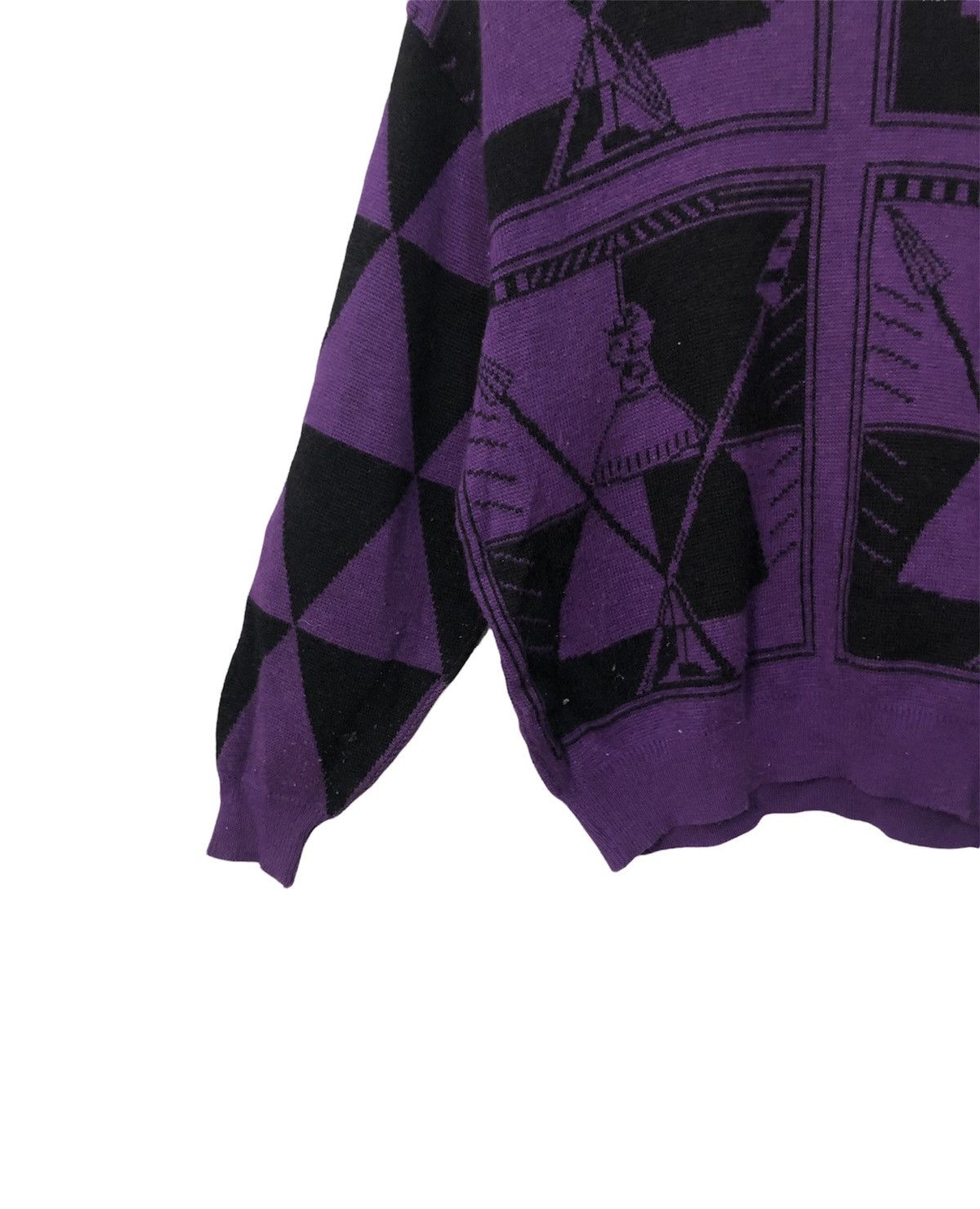 Aran Isles Knitwear Vintage Bagoustyle Full Print Knitwear Knitsweater Size US M / EU 48-50 / 2 - 3 Thumbnail