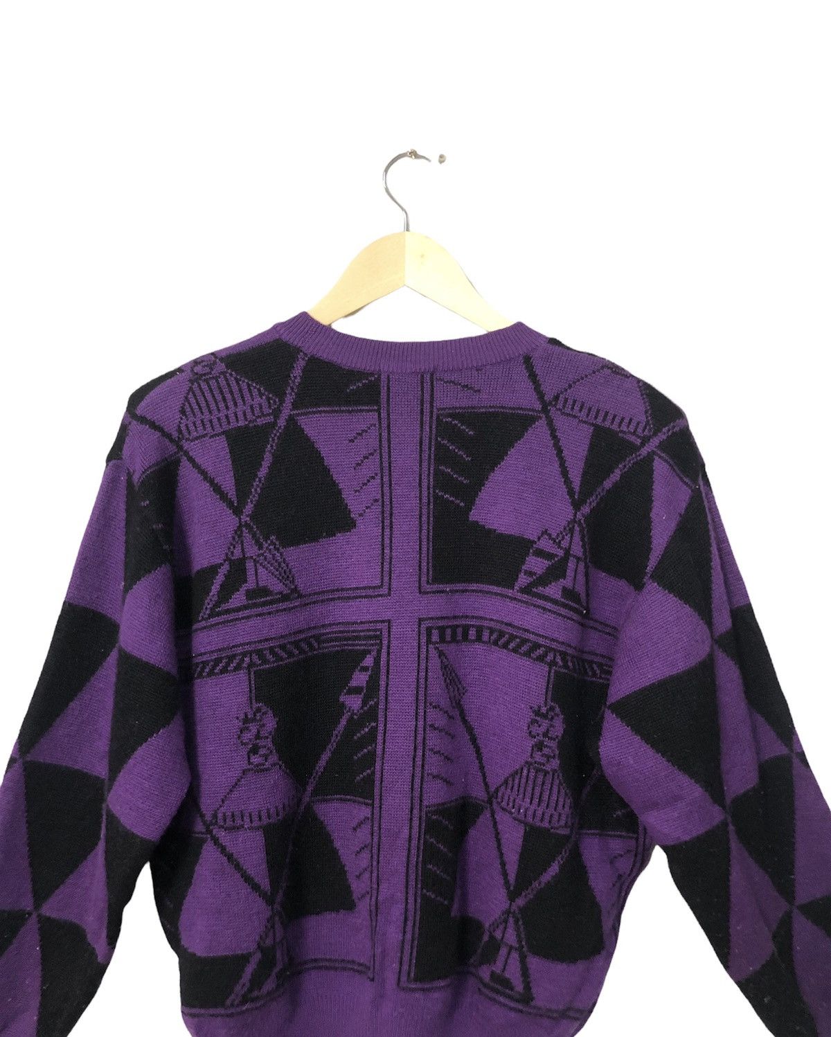 Aran Isles Knitwear Vintage Bagoustyle Full Print Knitwear Knitsweater Size US M / EU 48-50 / 2 - 8 Thumbnail