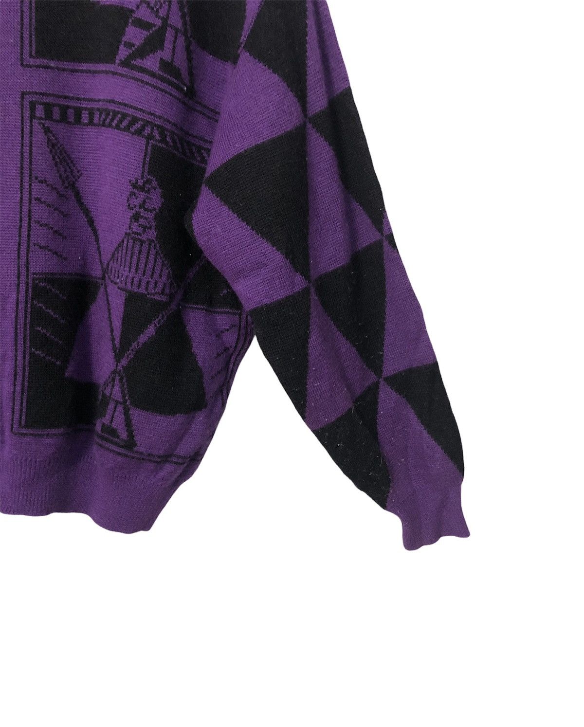 Aran Isles Knitwear Vintage Bagoustyle Full Print Knitwear Knitsweater Size US M / EU 48-50 / 2 - 6 Thumbnail
