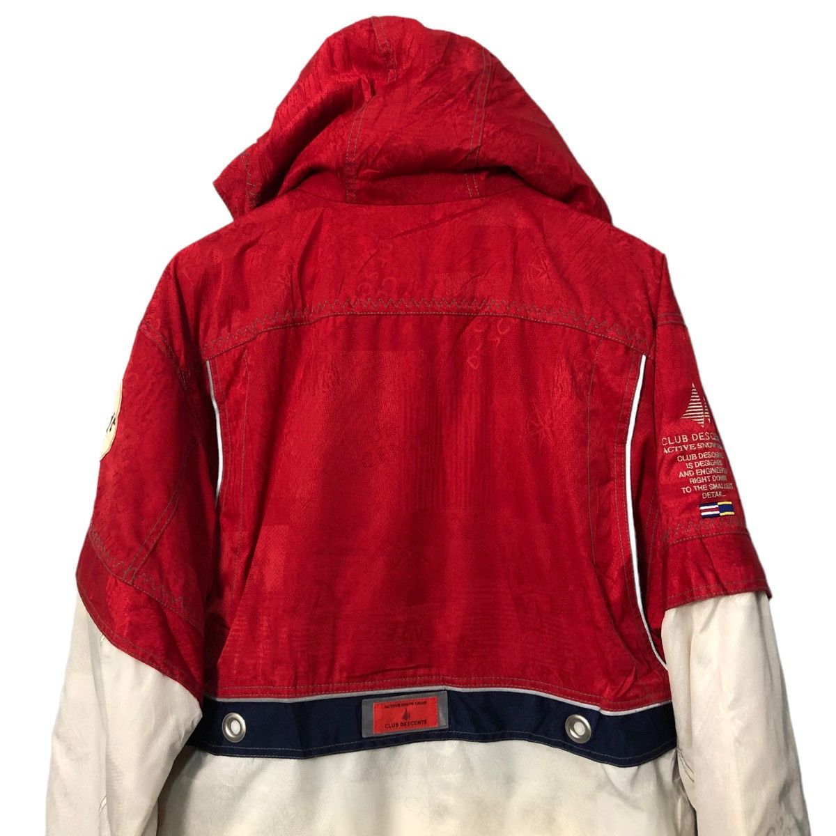 Descente × Japanese Brand × Vintage Vintage Descente Zipper Ups Hoodie Jacket Made in Japan Size US XL / EU 56 / 4 - 11 Thumbnail