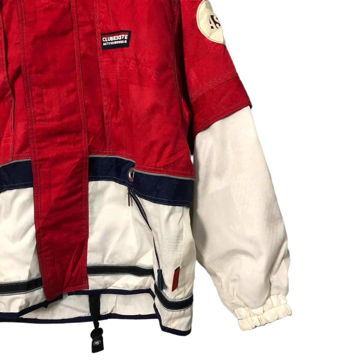 Descente × Japanese Brand × Vintage Vintage Descente Zipper Ups Hoodie Jacket Made in Japan Size US XL / EU 56 / 4 - 2 Thumbnail