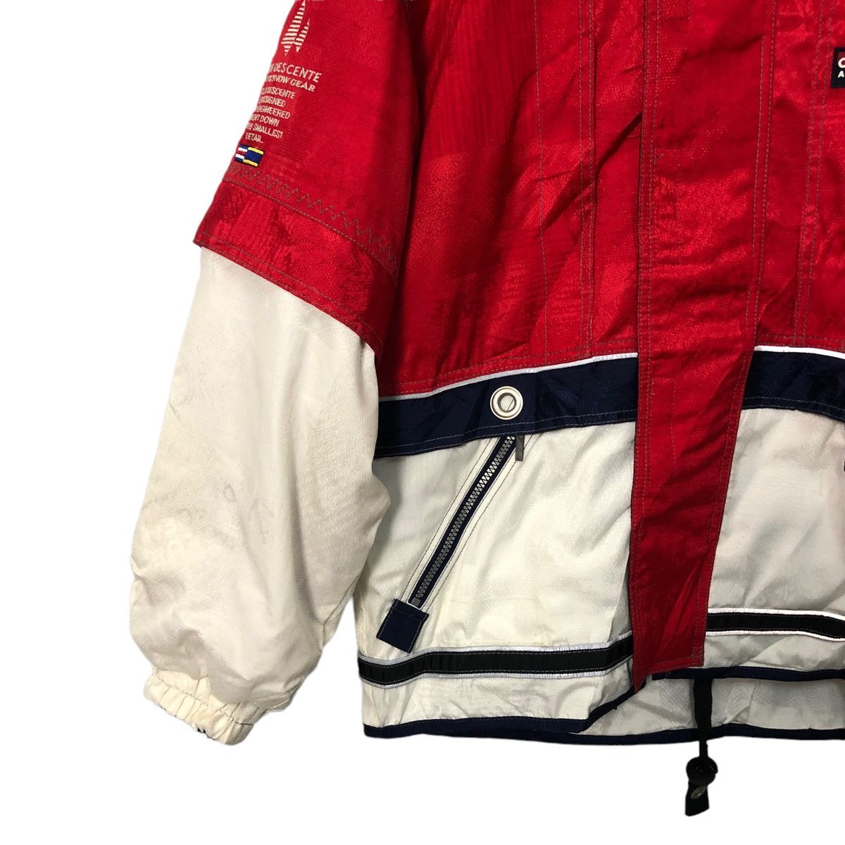 Descente × Japanese Brand × Vintage Vintage Descente Zipper Ups Hoodie Jacket Made in Japan Size US XL / EU 56 / 4 - 3 Thumbnail
