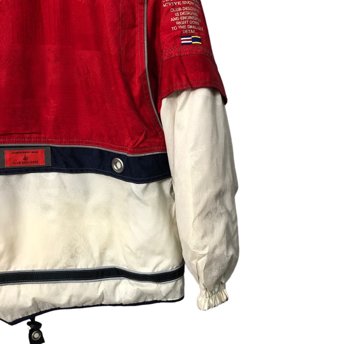 Descente × Japanese Brand × Vintage Vintage Descente Zipper Ups Hoodie Jacket Made in Japan Size US XL / EU 56 / 4 - 9 Thumbnail