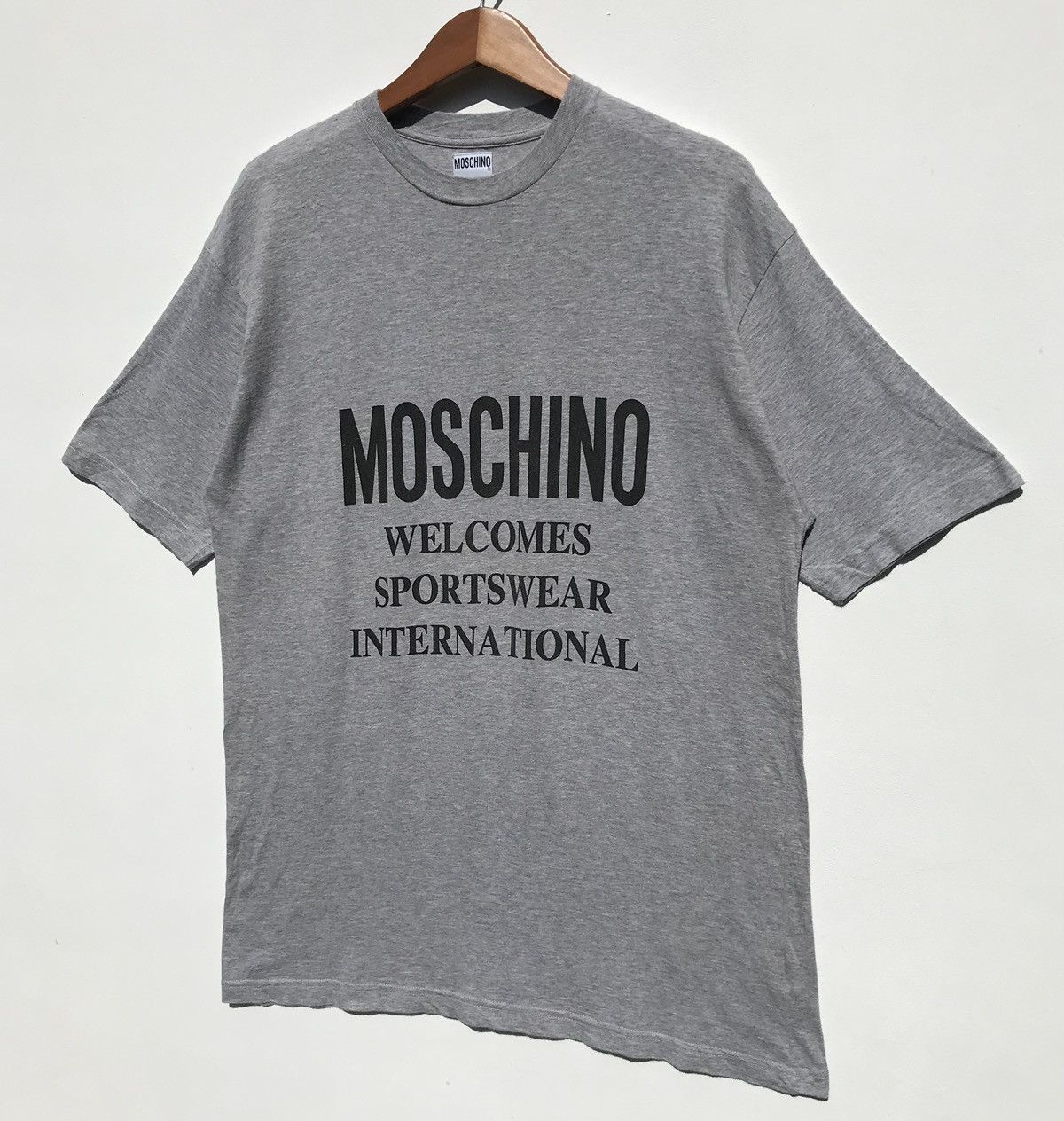 Moschino × Vintage Vintage 90s Moschino Jeans Italy Shirt Moschino Luxury Brand Size US M / EU 48-50 / 2 - 3 Thumbnail