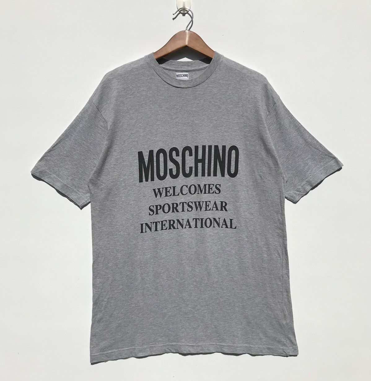 Moschino × Vintage Vintage 90s Moschino Jeans Italy Shirt Moschino Luxury Brand Size US M / EU 48-50 / 2 - 1 Thumbnail